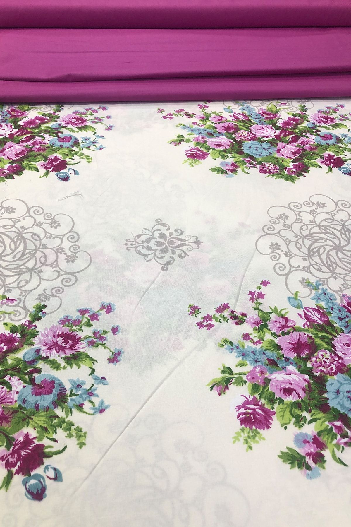HOBİ YILDIZ Çift Kişilik Nevresim Takımlık Kumaş 8 Metre