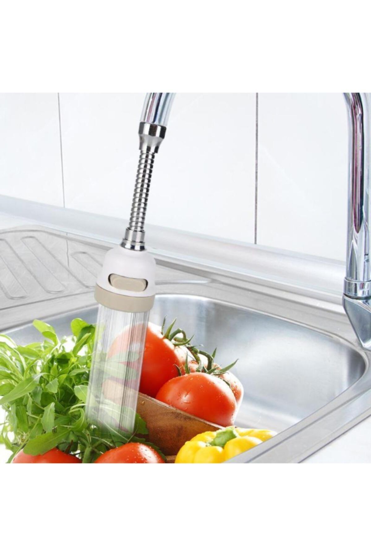 icastore Hortumlu Oynar Musluk Başlığı - 3 Fonksiyonlu