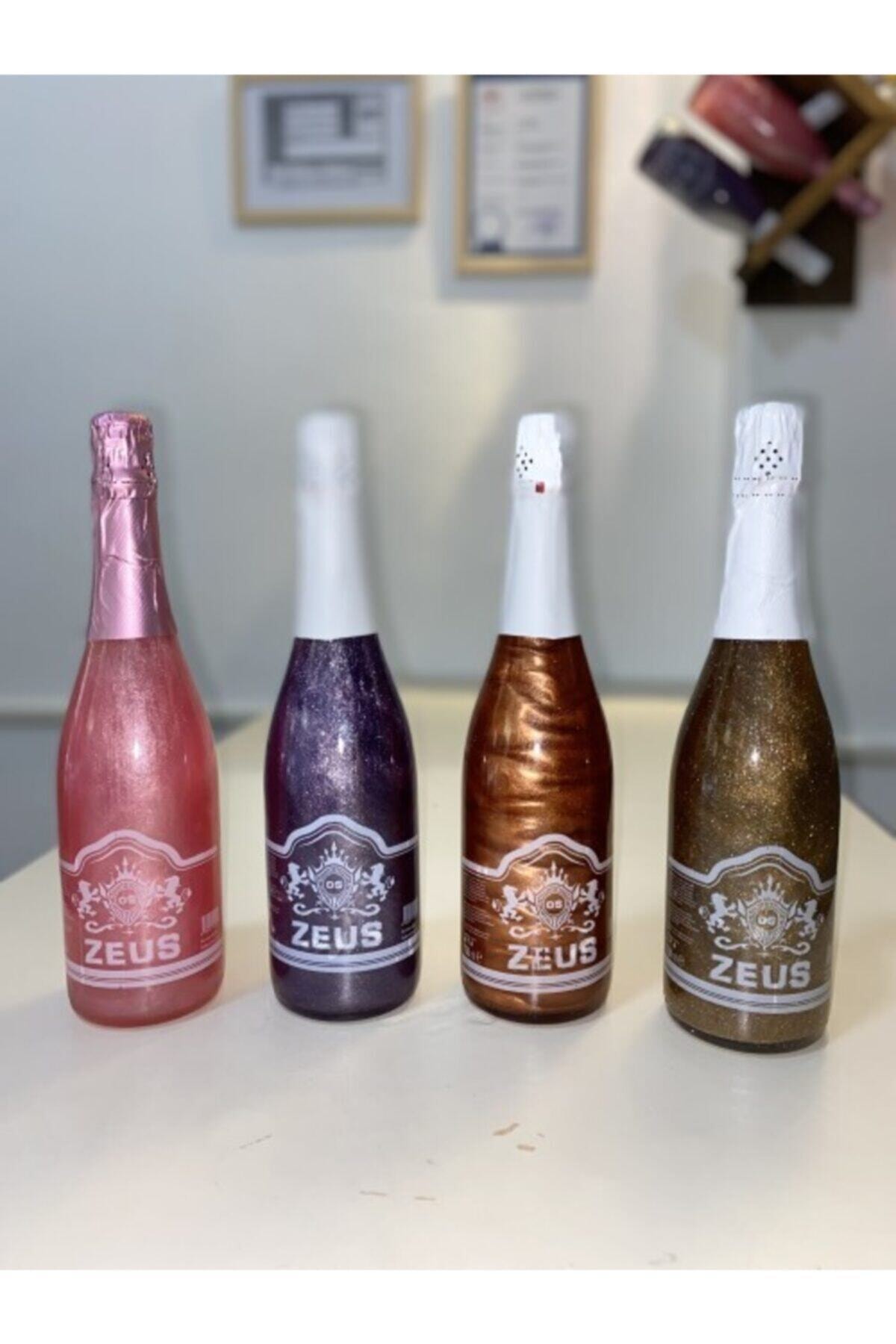 OS ZEUS Çilek Böğürtlen Karışık Meyve ve Çikolata Aromalı Gazlı İçecek 4 Adet