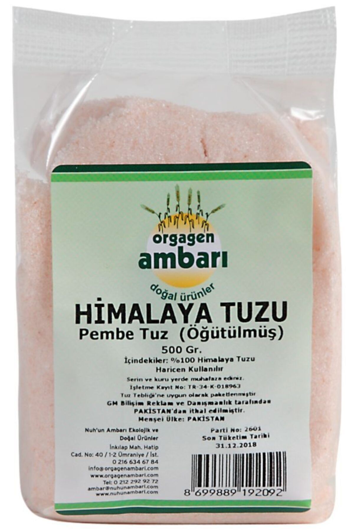 ORGAGEN AMBARI Himalaya Tuzu