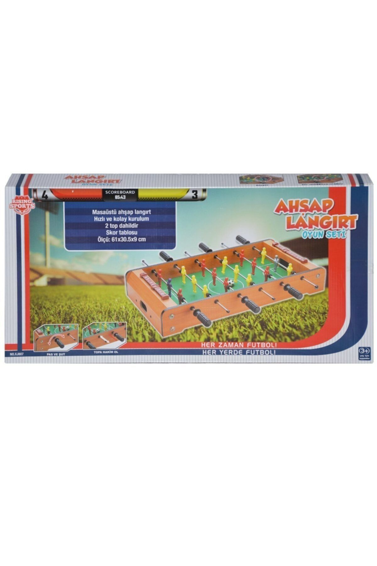 sunman oyuncak 2017000 Ahşap Masa Üstü Langırt