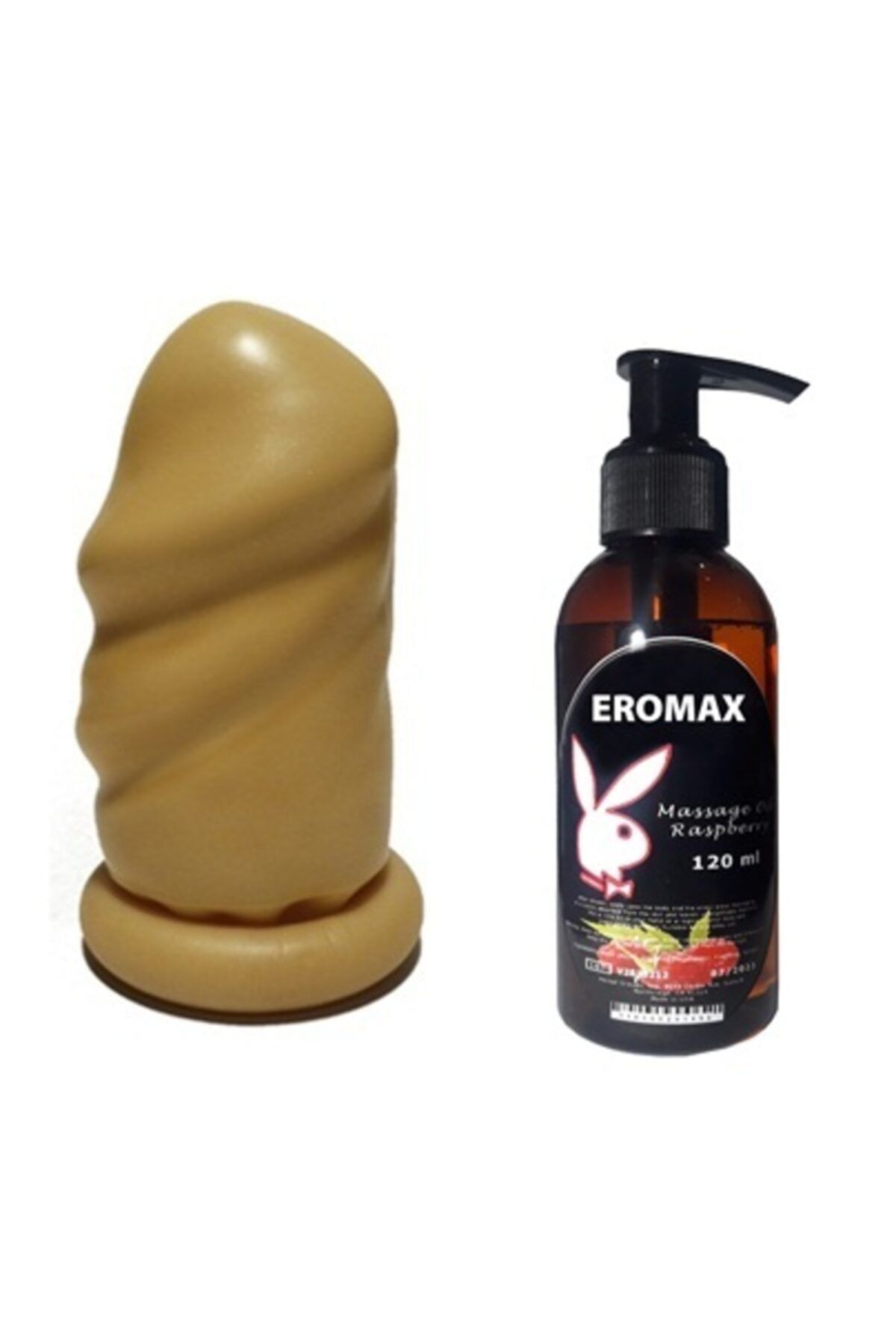 Eromax Kılıf Uzatmalı 7cm Dolgulu Ahududu Aromalı Kayganlaştırıcı