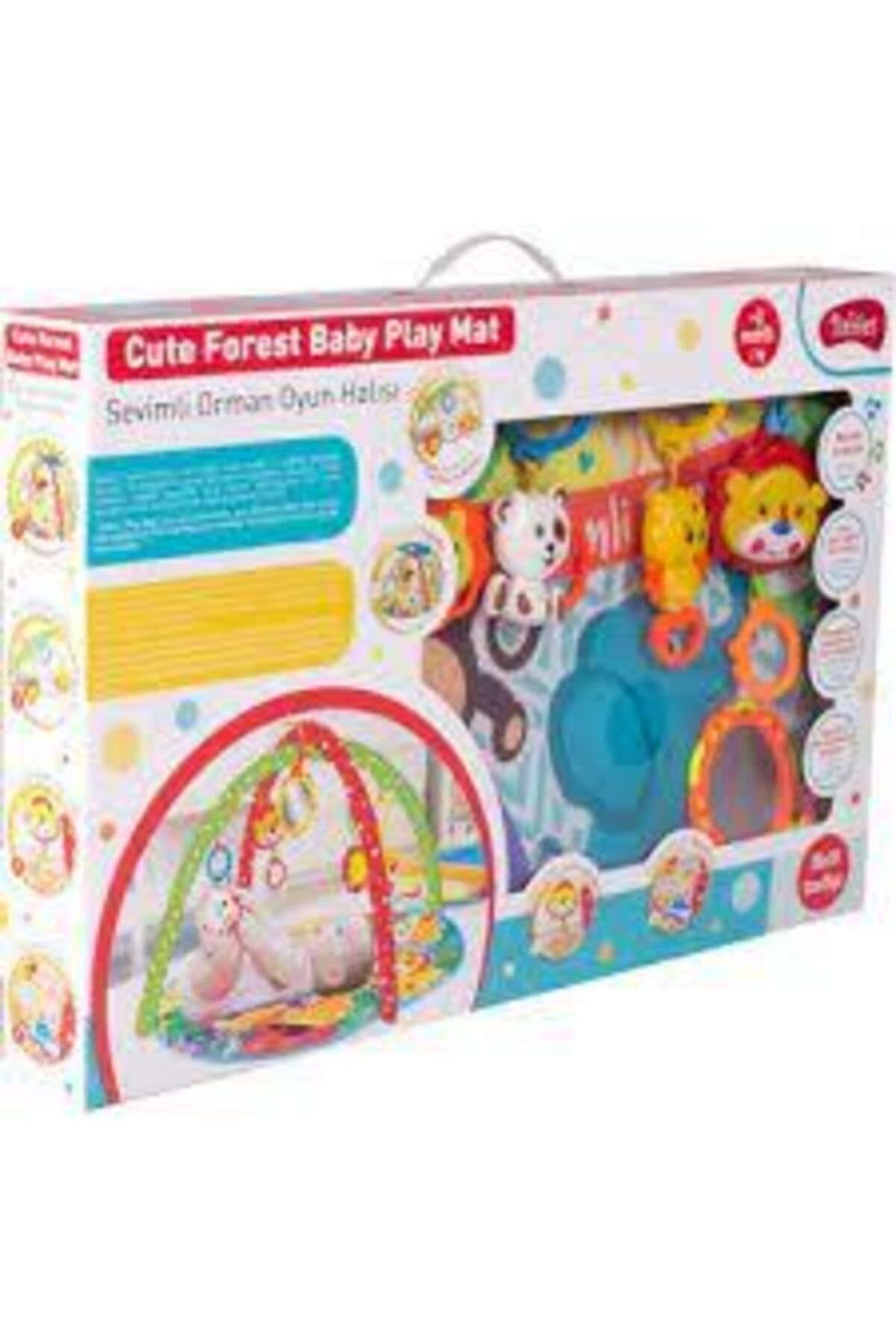 Babies Sevimli Orman Bebek Oyun Halısı Aynalı Müzikli