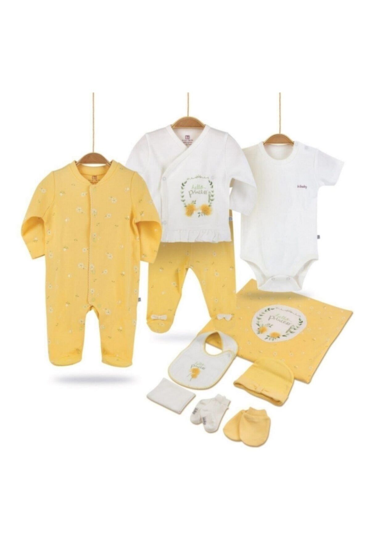 Bibaby Kız Çocuk  10'lu Hastane Çıkış Seti