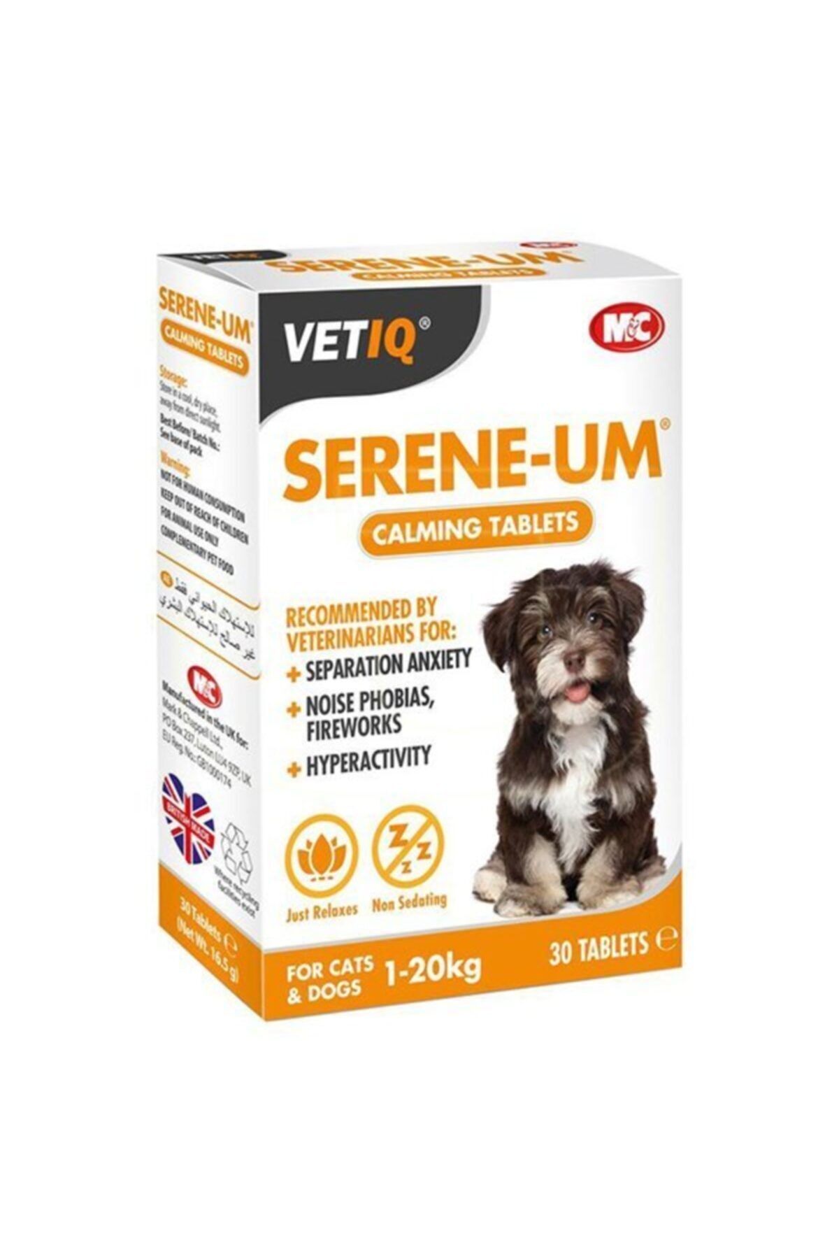 Vetiq Mc Vetıq Sereneum Kedi Ve Köpek Sakinleştirici 30 Tablet