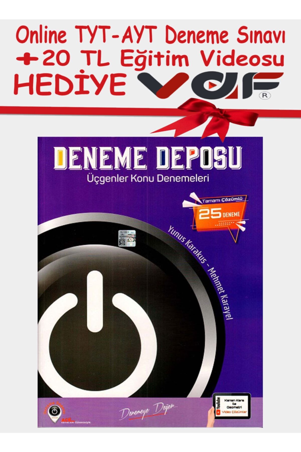 Acil Yayınları Ayt Üçgenler Deneme Deposu