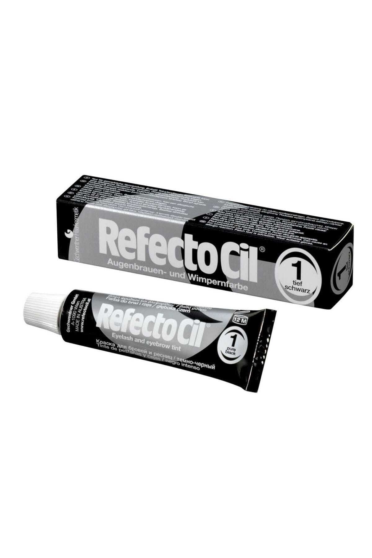 Refectocil Kaş Ve Kirpik Boyası 1 Siyah Pure Black