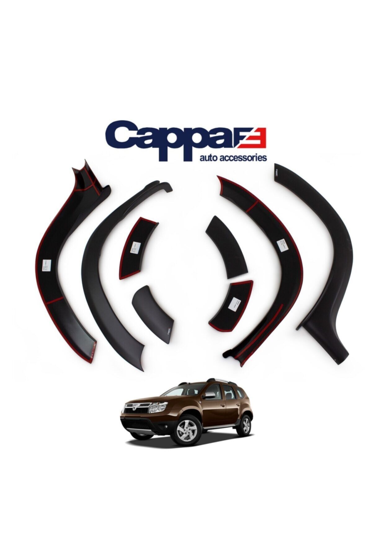 Cappafe Dacia Duster Çamurluk Dodik 2010-2017 Yılı Arası 8 Parça