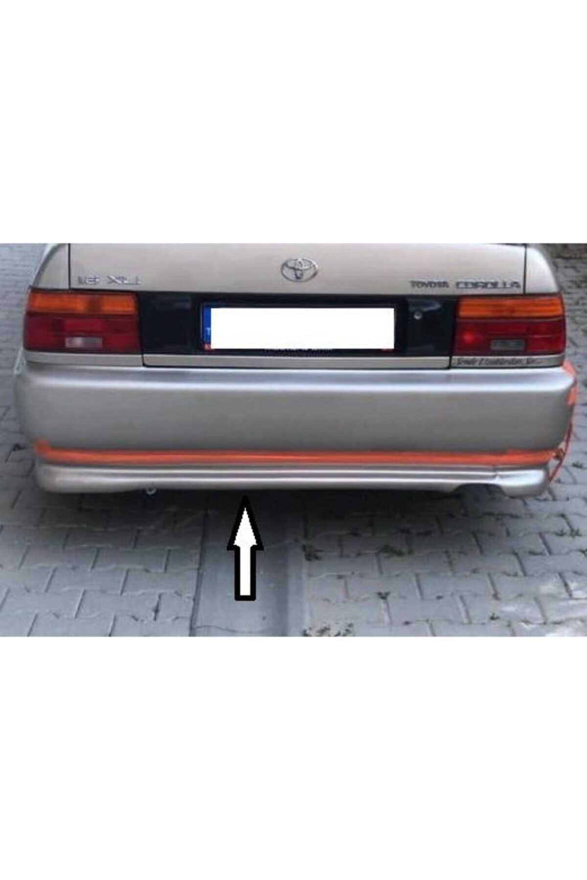 Aysimoto Dizayn Toyota Corolla Uyumlu Arka Tampon Eki