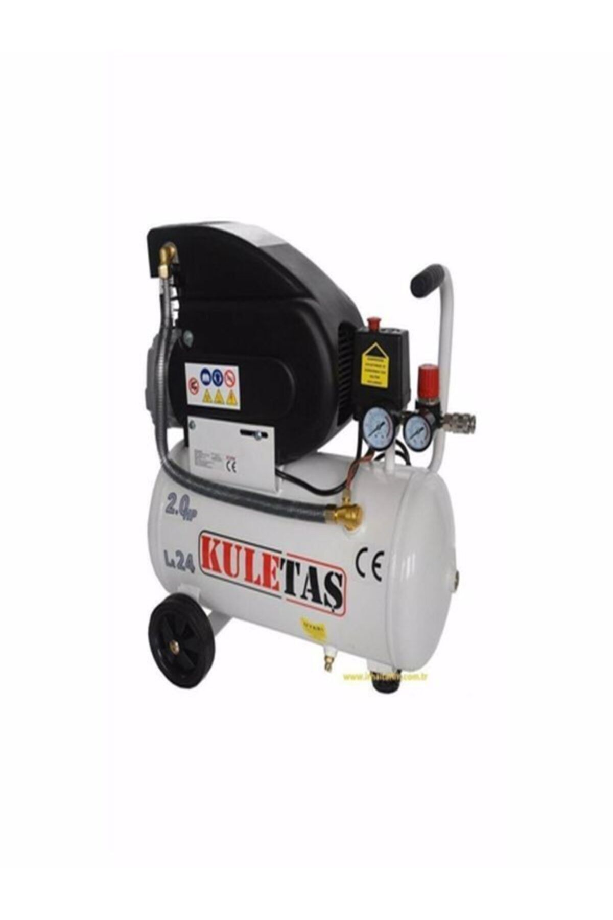 Kuletaş Yağlı Hava Kompresörü 24 lt 2 hp Uyumlu