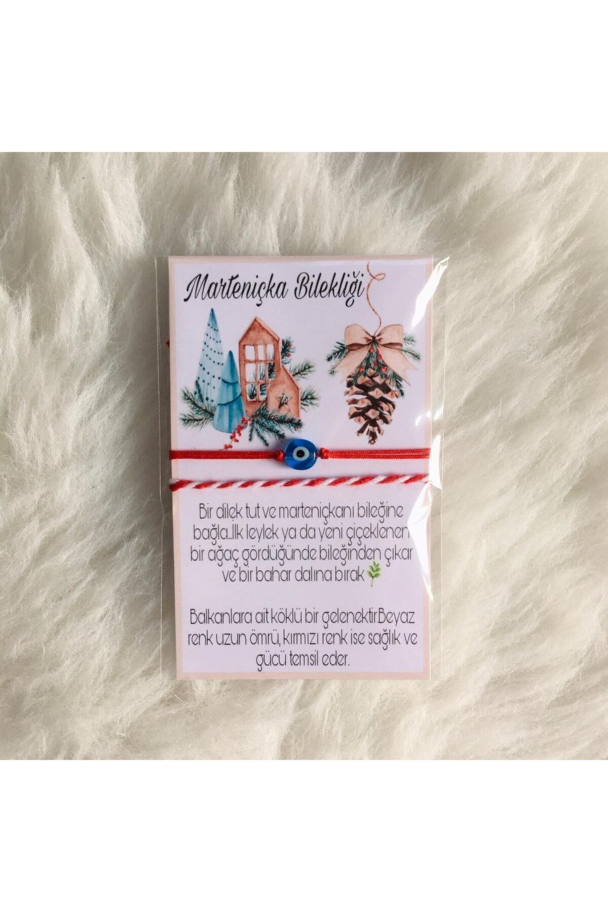 VAVEYLA TASARIM Yılbaşı Yeni Yıl Hediyesi Marteniçka Ve Bileklik