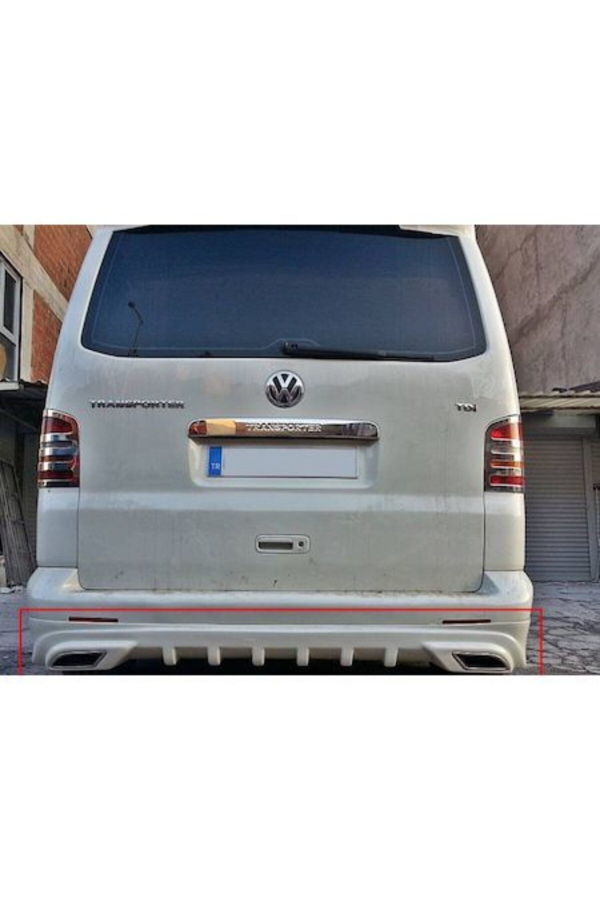 Aysimoto Dizayn Transporter T5 Arka Tampon Eki