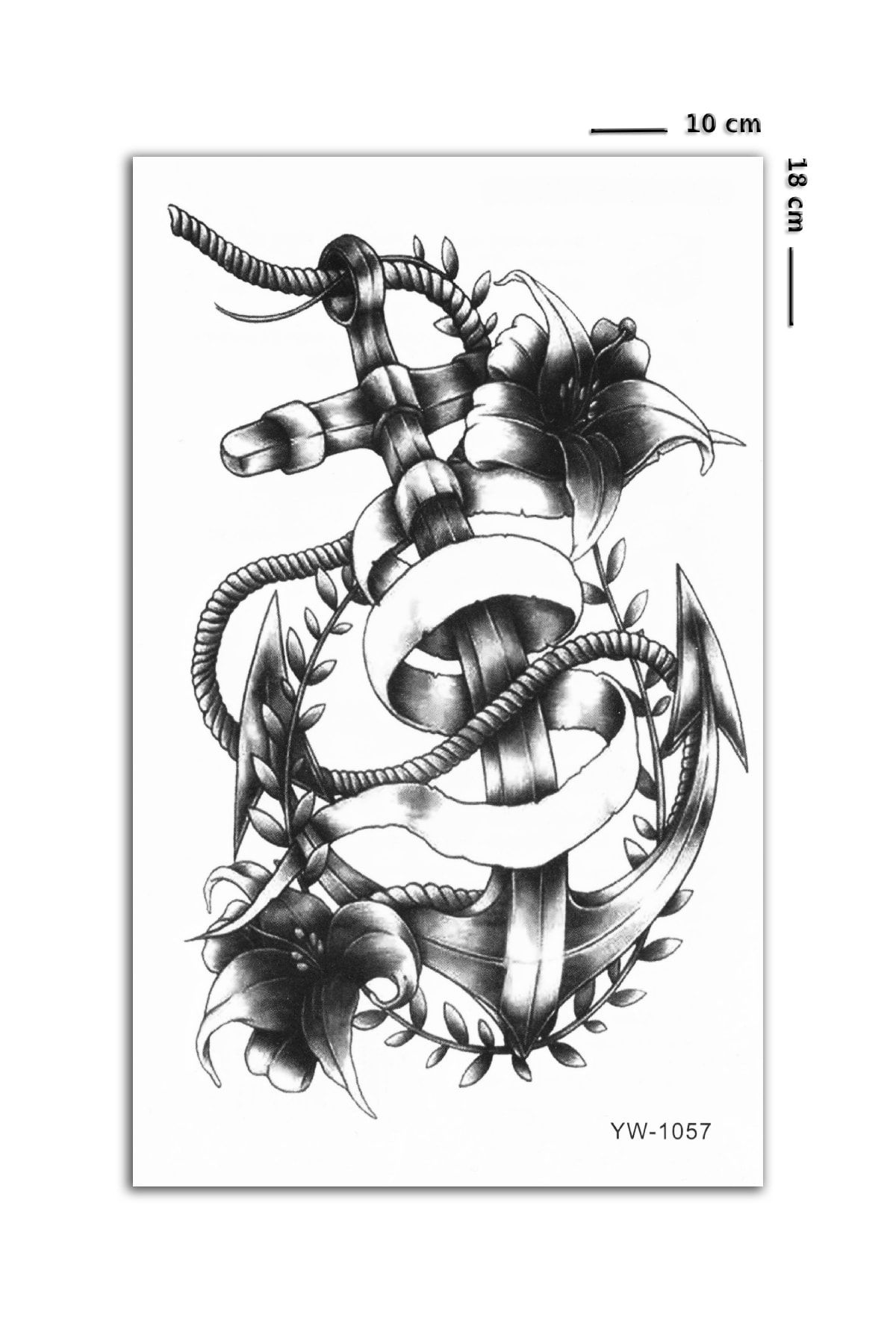 BP Tattoo Çapa Geçici Dövme
