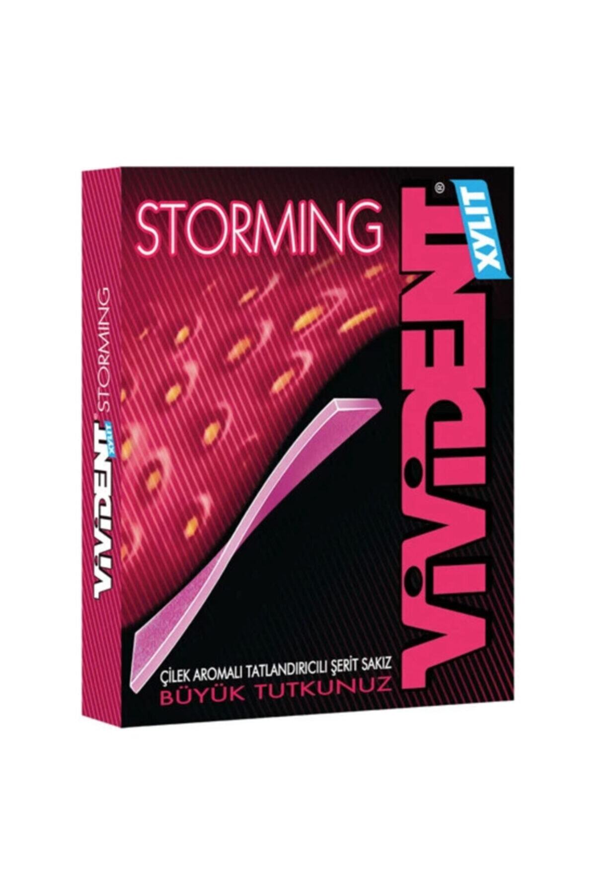 Vivident Storming Çilek18x33g