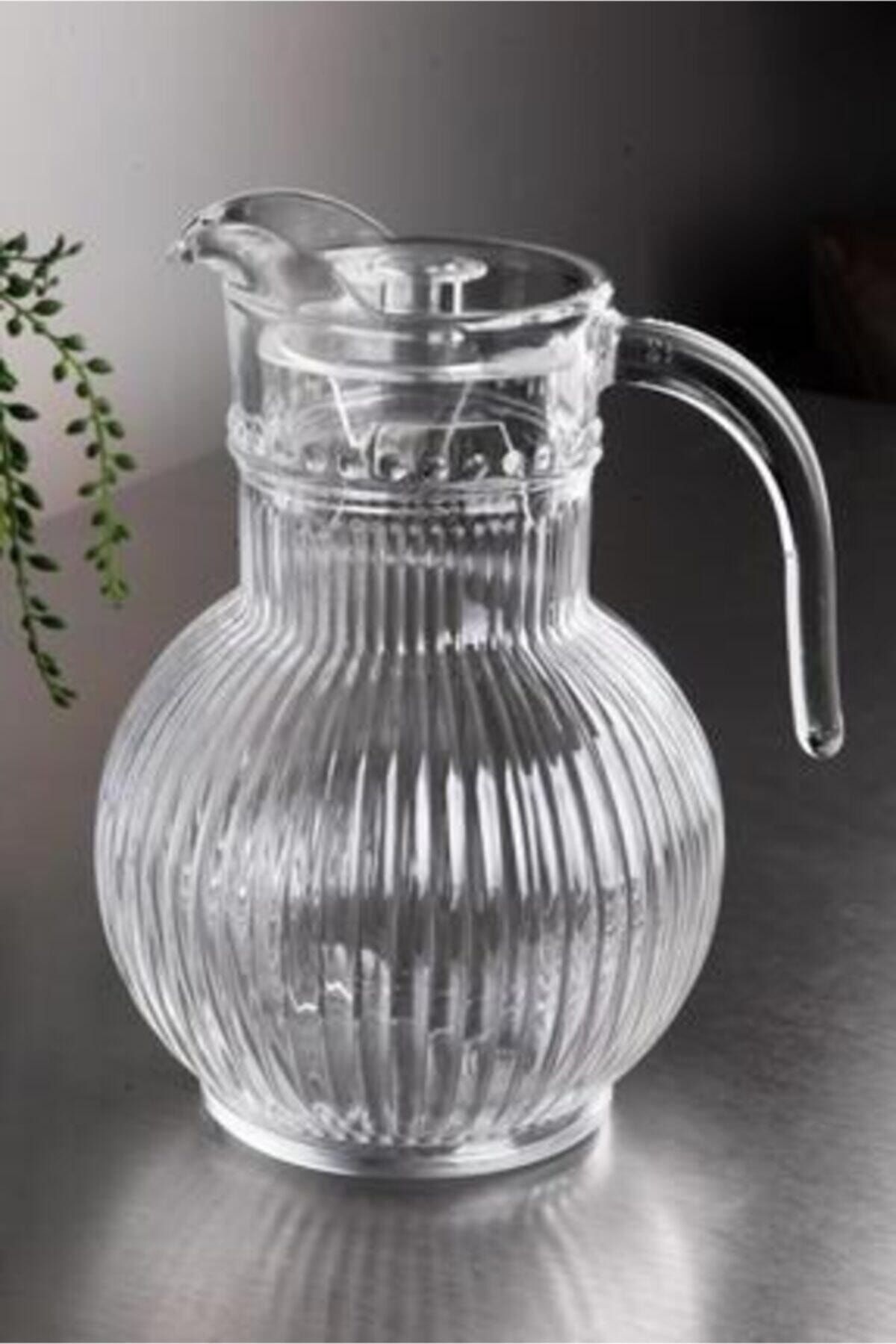 Pak Home Gravürlü Cam Sürahi 1 8 Lt