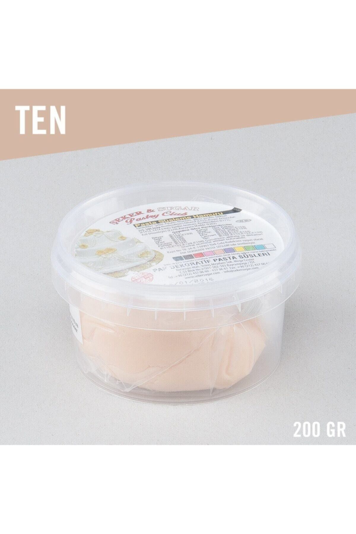 ŞEKER & SUGAR Şeker Sugar Ten Rengi Şeker Hamuru - 200 Gram