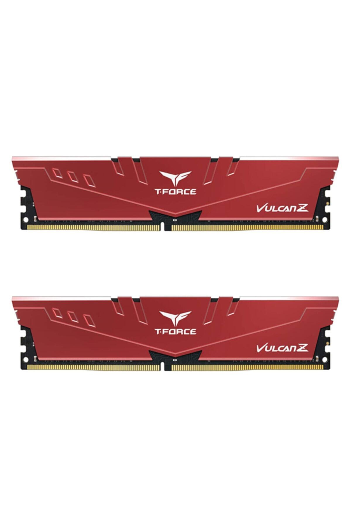 TEAM 32 Gb Ddr4 3200 T-force Vulcan Z Red 16x2 Cl16-20 Tlzrd432g3200hc16fdc01