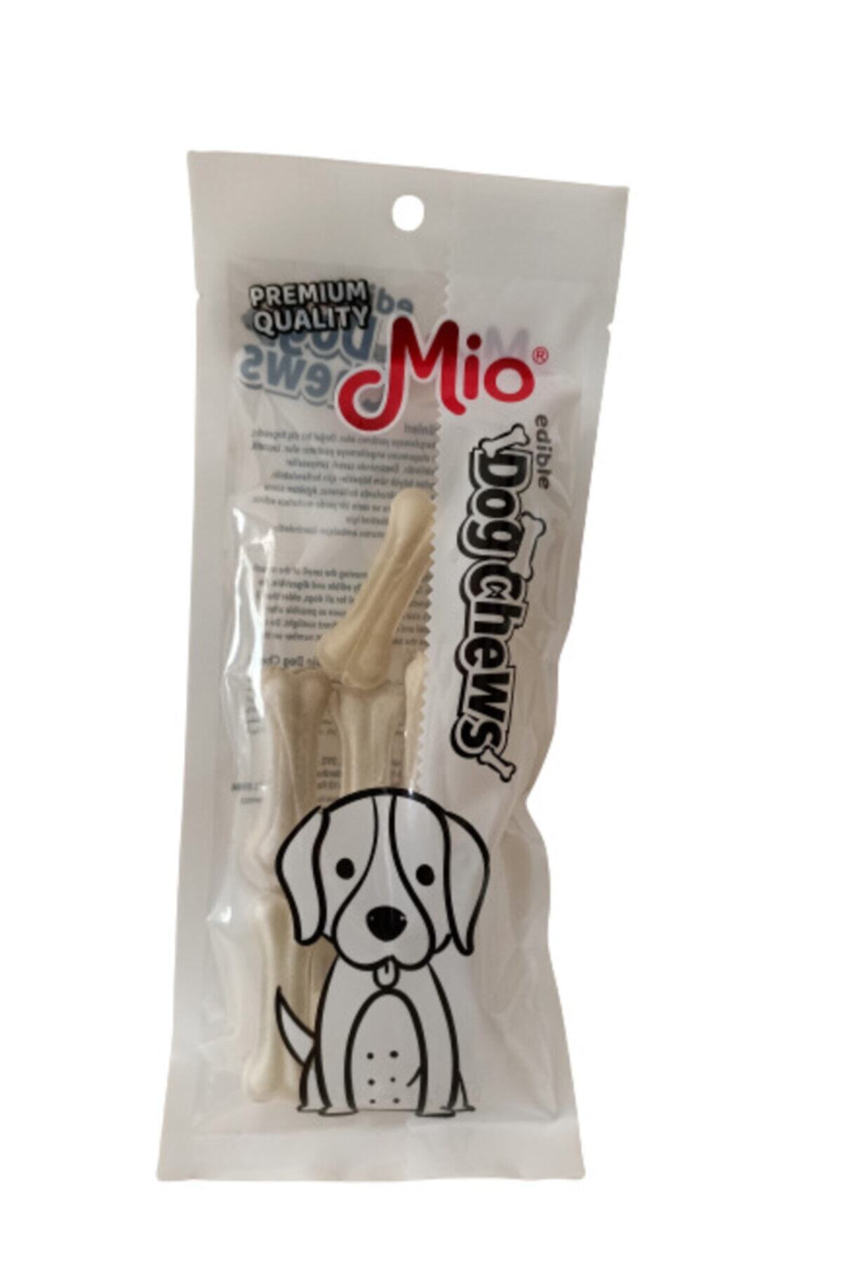 Akgpet Mio Beyaz Press Köpek Çiğneme Kemik 5 Cm 10 Gr 10'lu