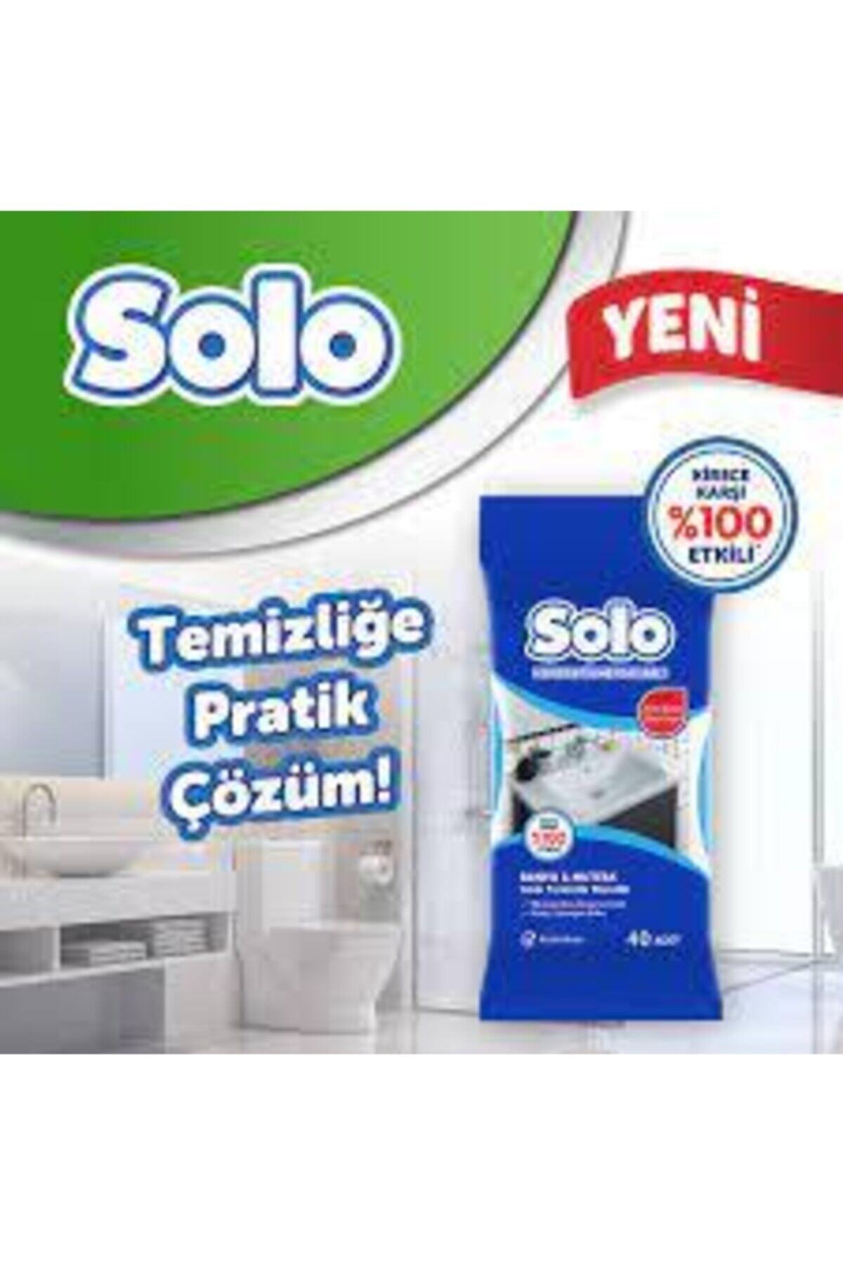 Solo Banyo & Mutfak Islak Temizlik Mendili 40 Yaprakli