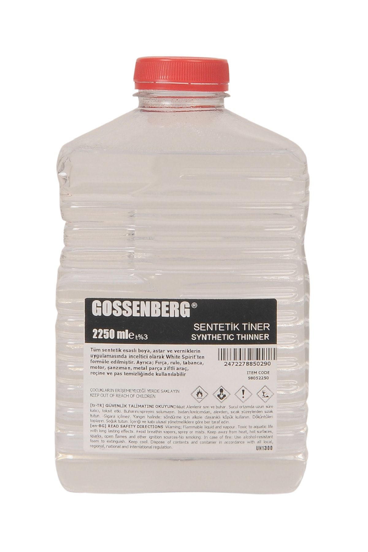 Gossenberg Sentetik Tiner 2250 Ml