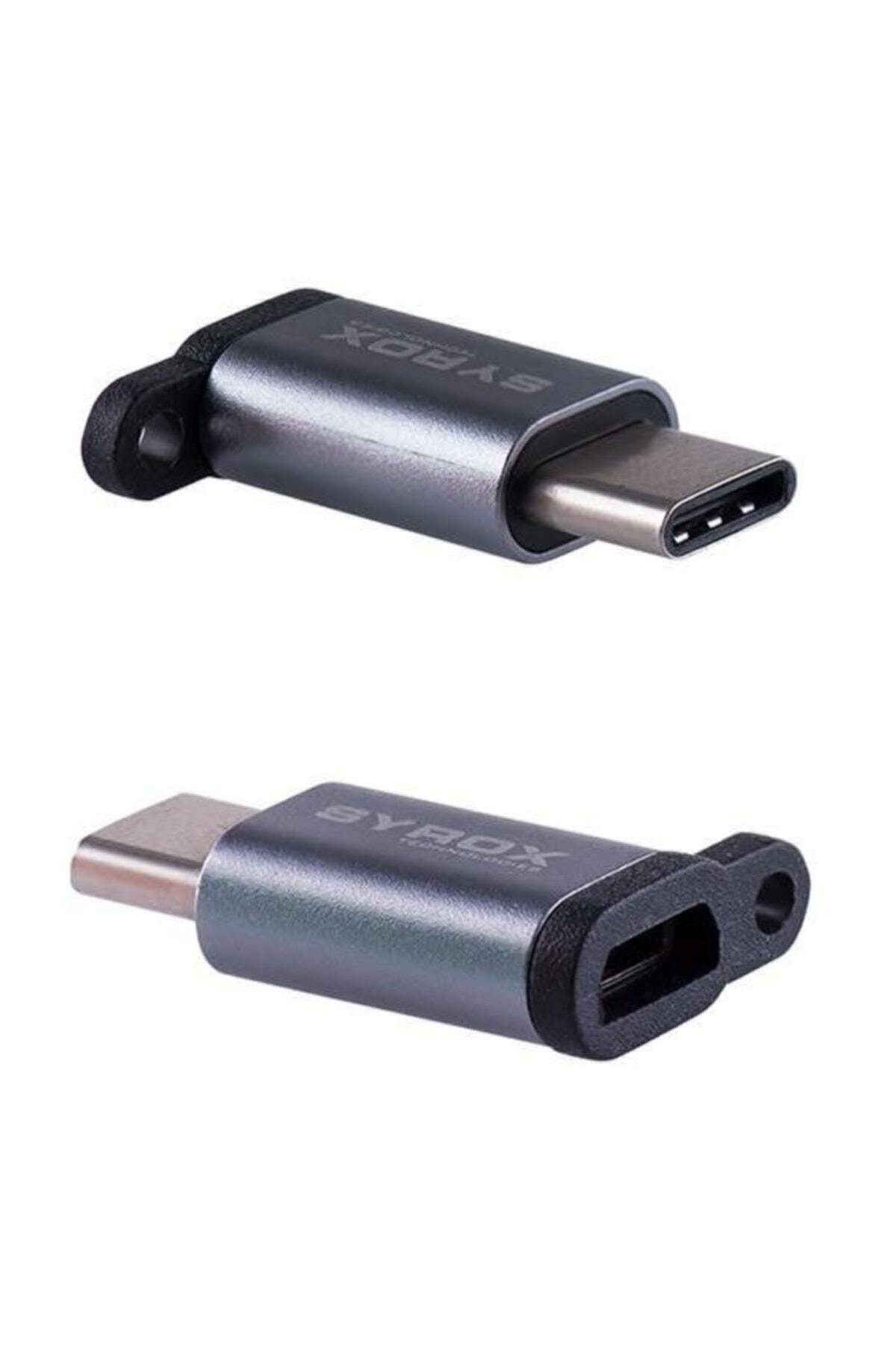 Syrox Micro Usb Den Type-c Ye Dönüştürücü Dt14