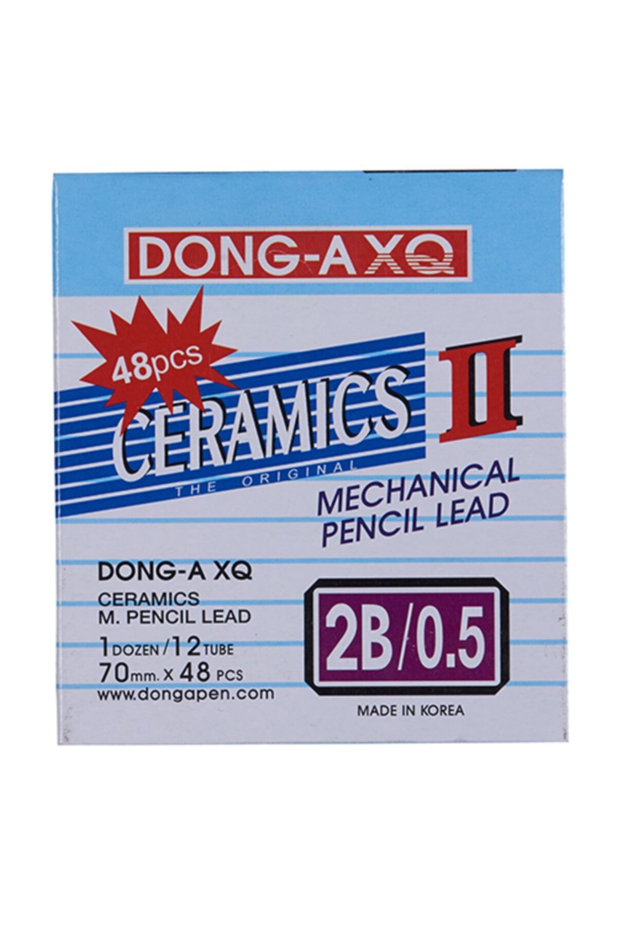DongA Ceramics Versatil Kalem Ucu 2b 0,5 Mm 12'li Kutu