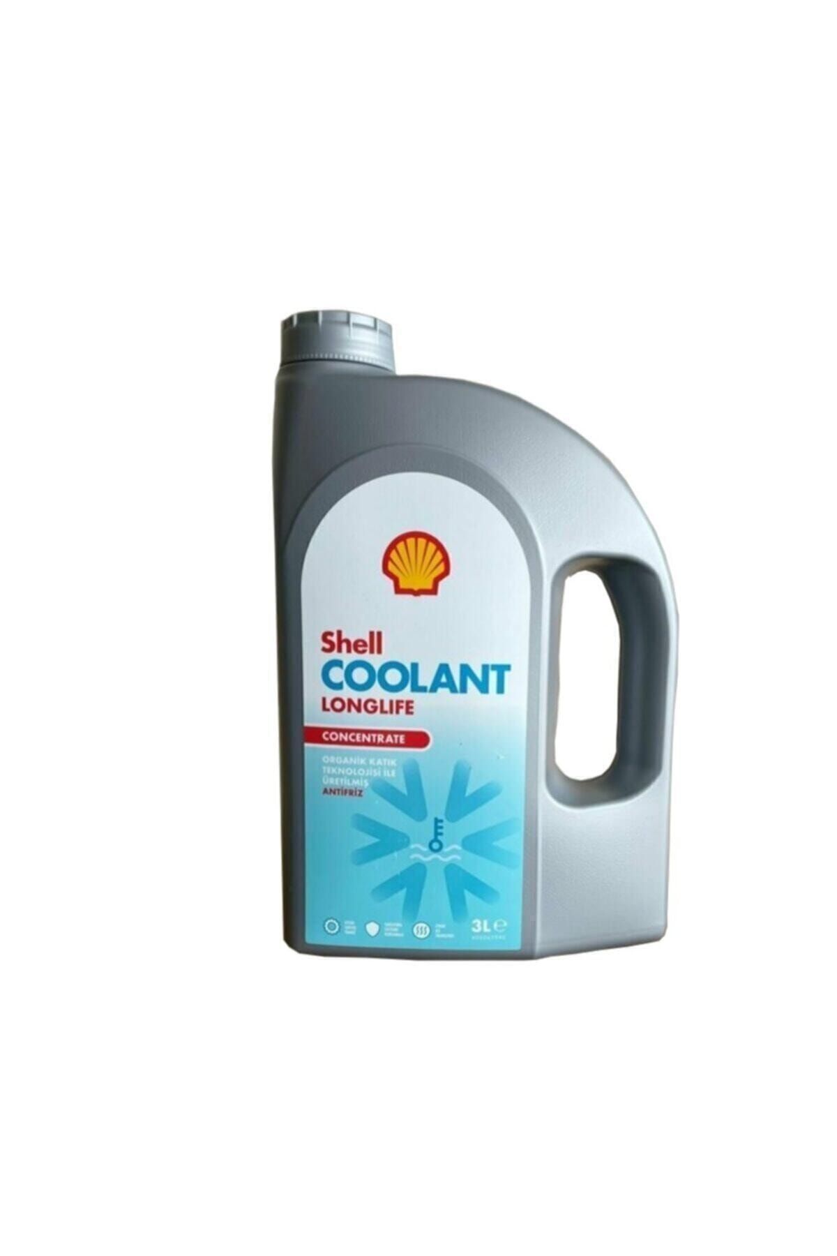 SHELL Coolant Longlife Kırmızı Antifriz 3 Litre Konsantre