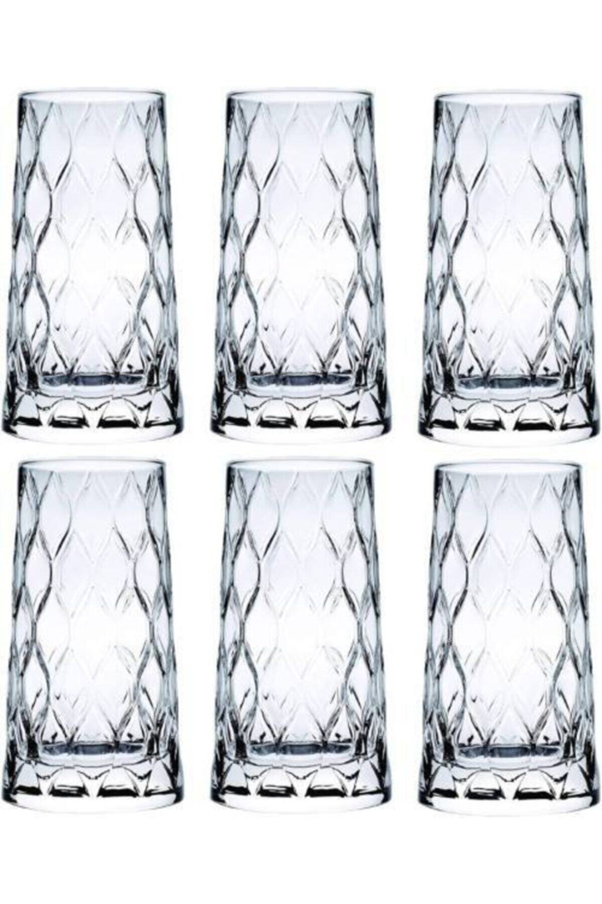 Paşabahçe Leafy Meşrubat Kokteyl Bardağı 345 Cc 6 Adet 420855 Fma03308