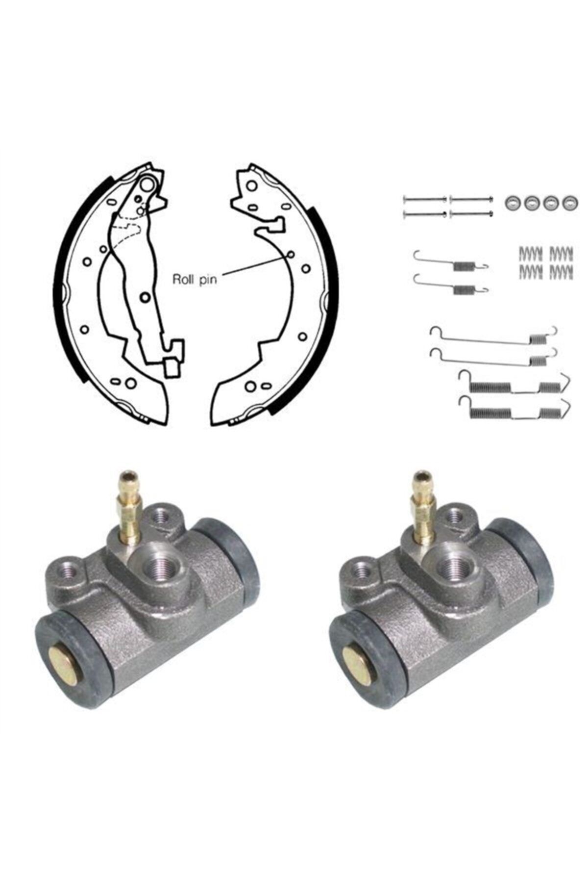 PARCAWORLD Fren Pabuç Kiti Arka Bmw 316. 318. 324 09-85 12-91 Delphı Kp836