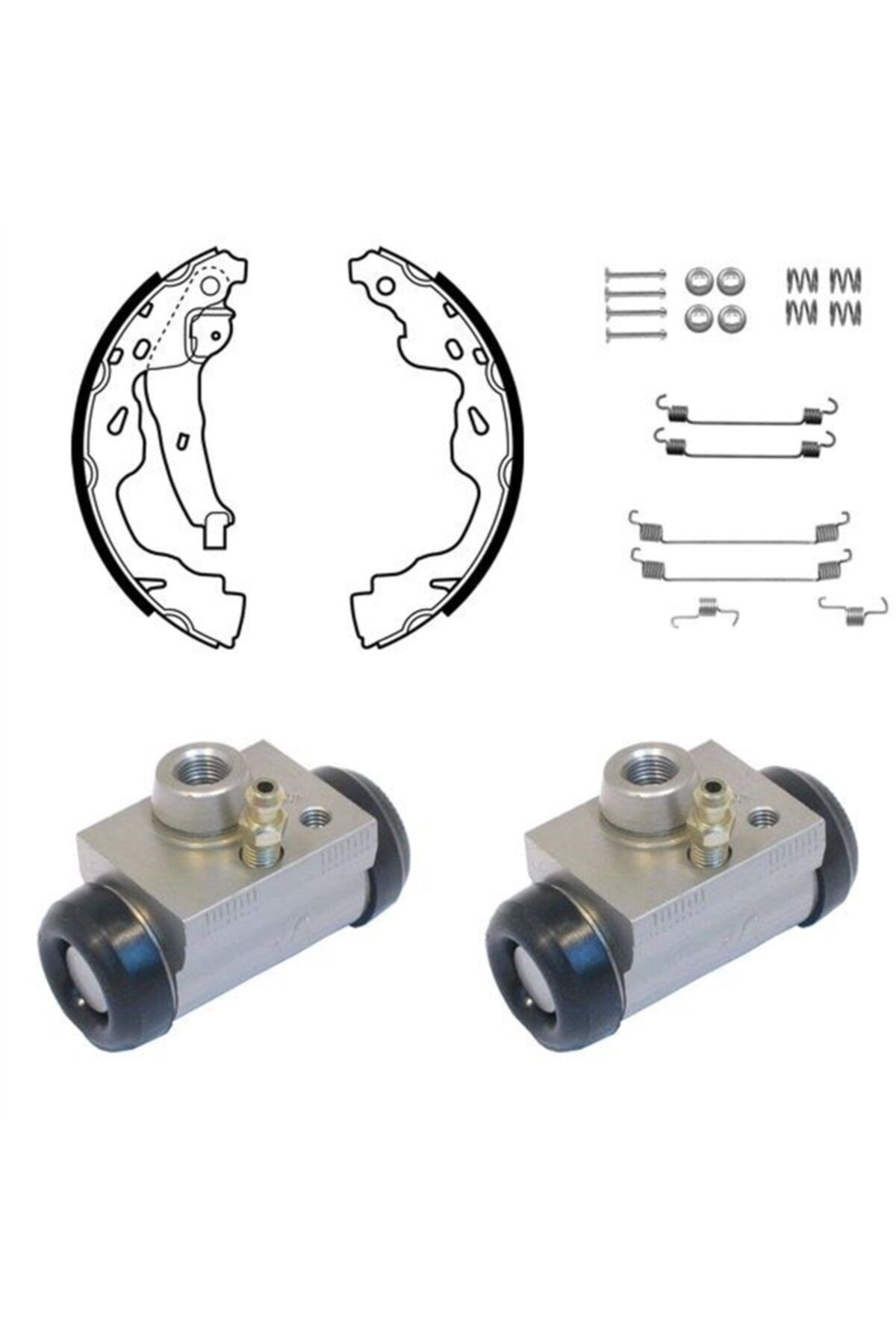 PARCAWORLD Fren Pabuç Kiti Arka Suzukı Swıft - Toyota Yarıs 01-01 Delphı Kp1079