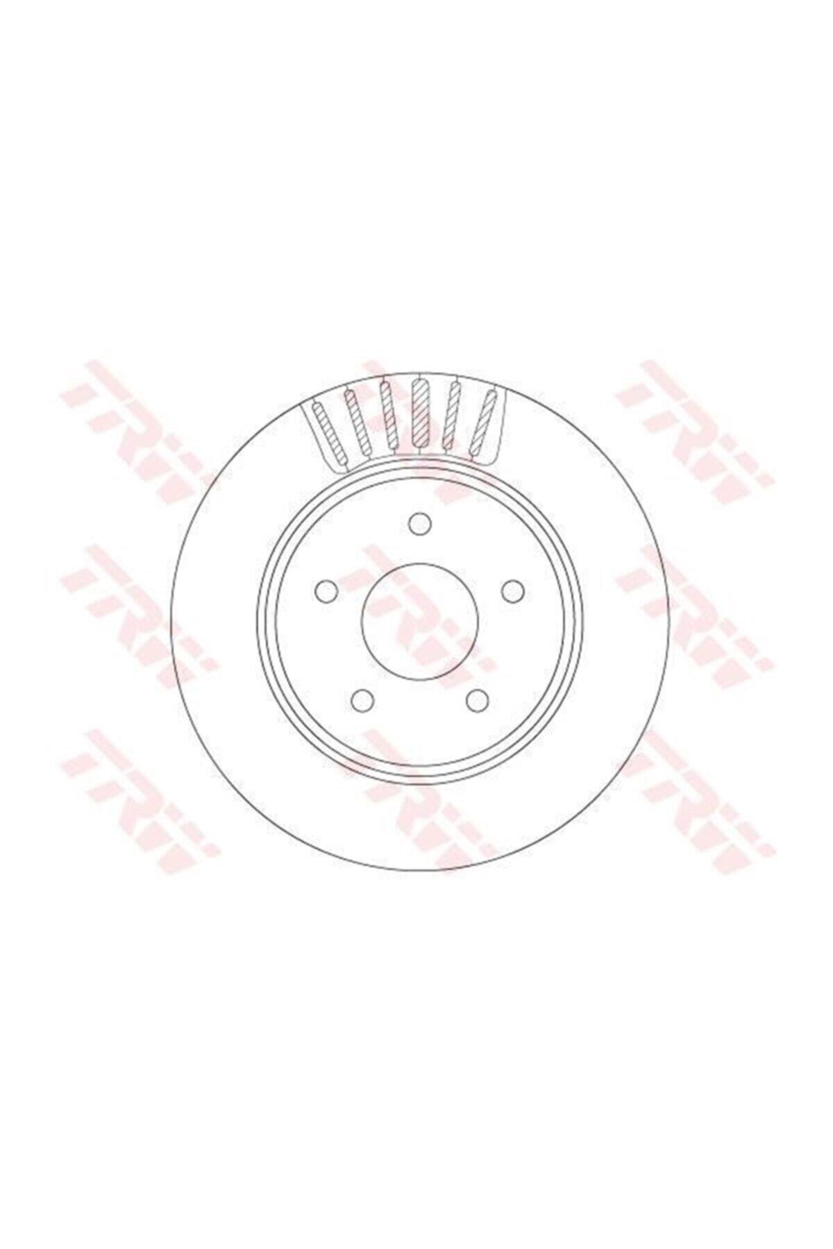 PARCAWORLD Fren Diski Arka . 43206-4ce0a Japon Xtraıl (t32) 14- 14- 1.6 Dcı Trw Trw Df6789
