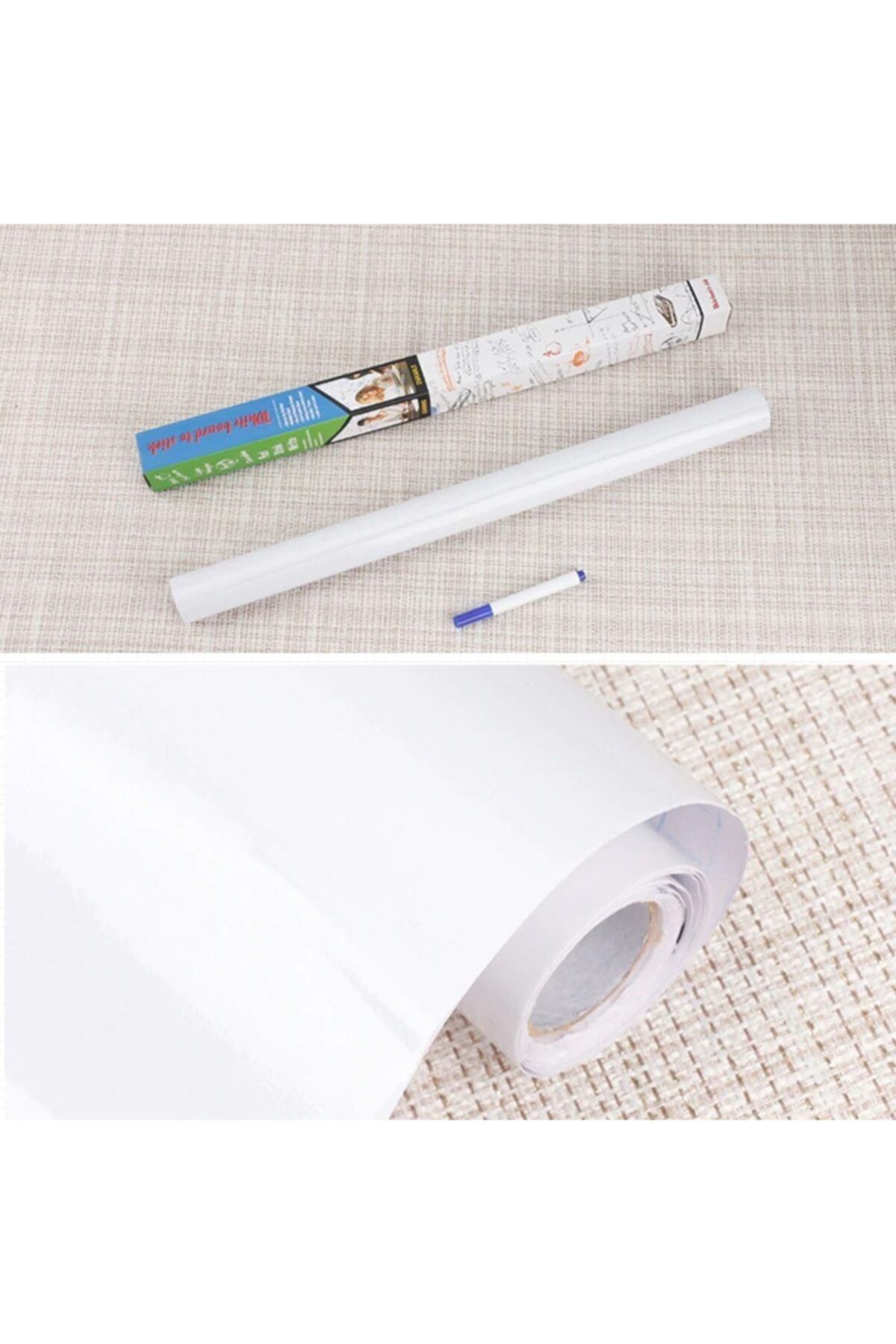 lilibeaty Yapışkanlı Beyaz Yazı Tahtası Sticker Board