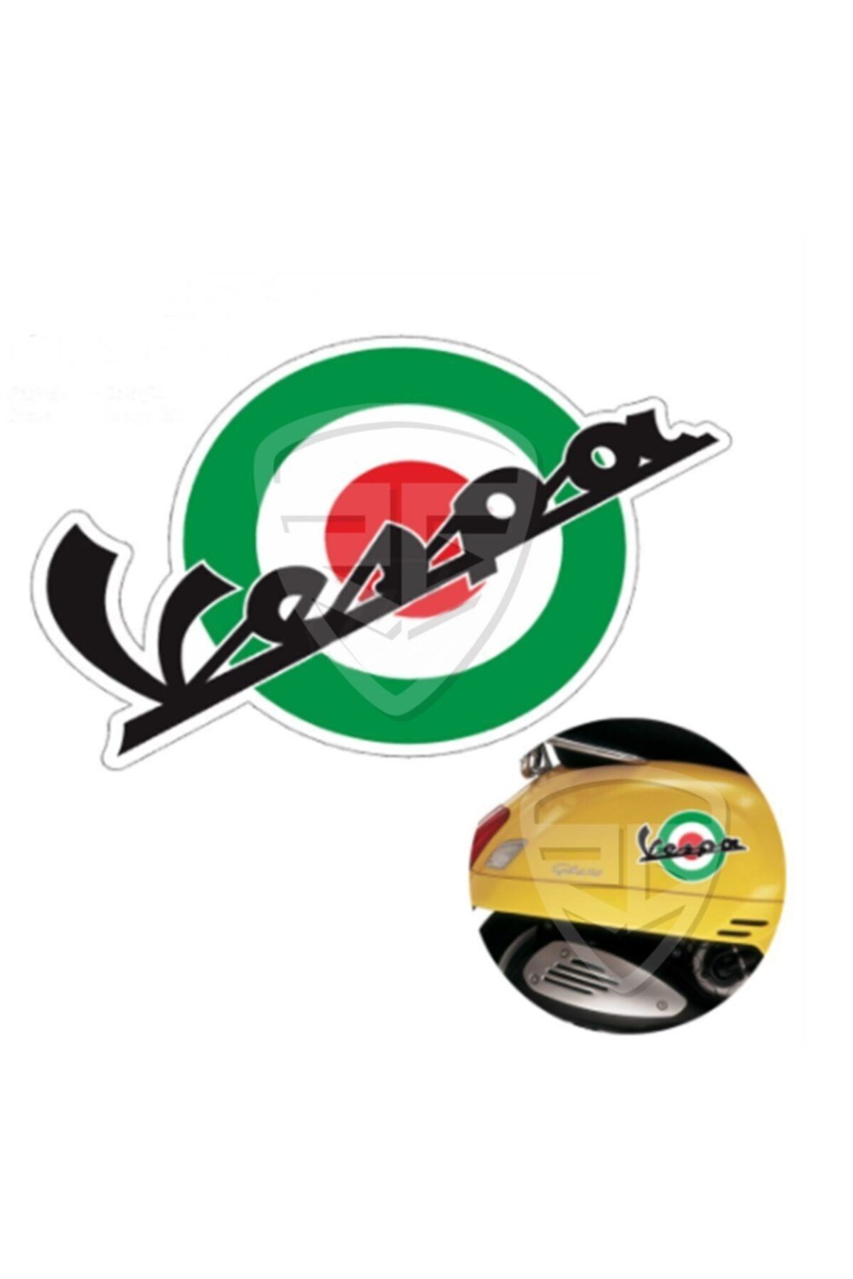 Redline Grafik Piaggio Vespa Lxv Lx Gtv Gts Px Sprint 50 125 150 200 250 300 300ie Scooter Çıkartma Etiket Motosikl