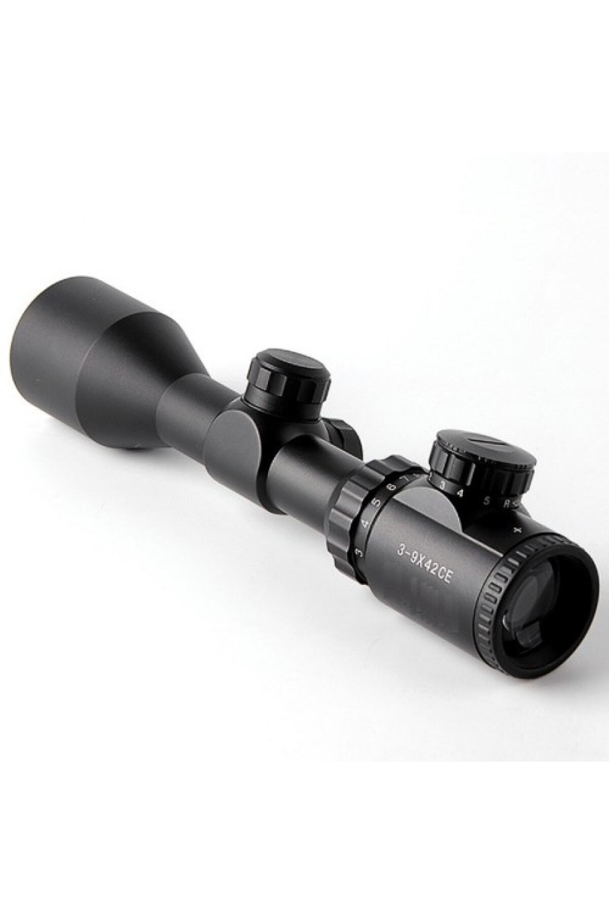 NO.8 HOUSE 3-9x42 Nikula Zoomlu Av Tüfekleri Dürbünü,çıft Işıklı Dürbün