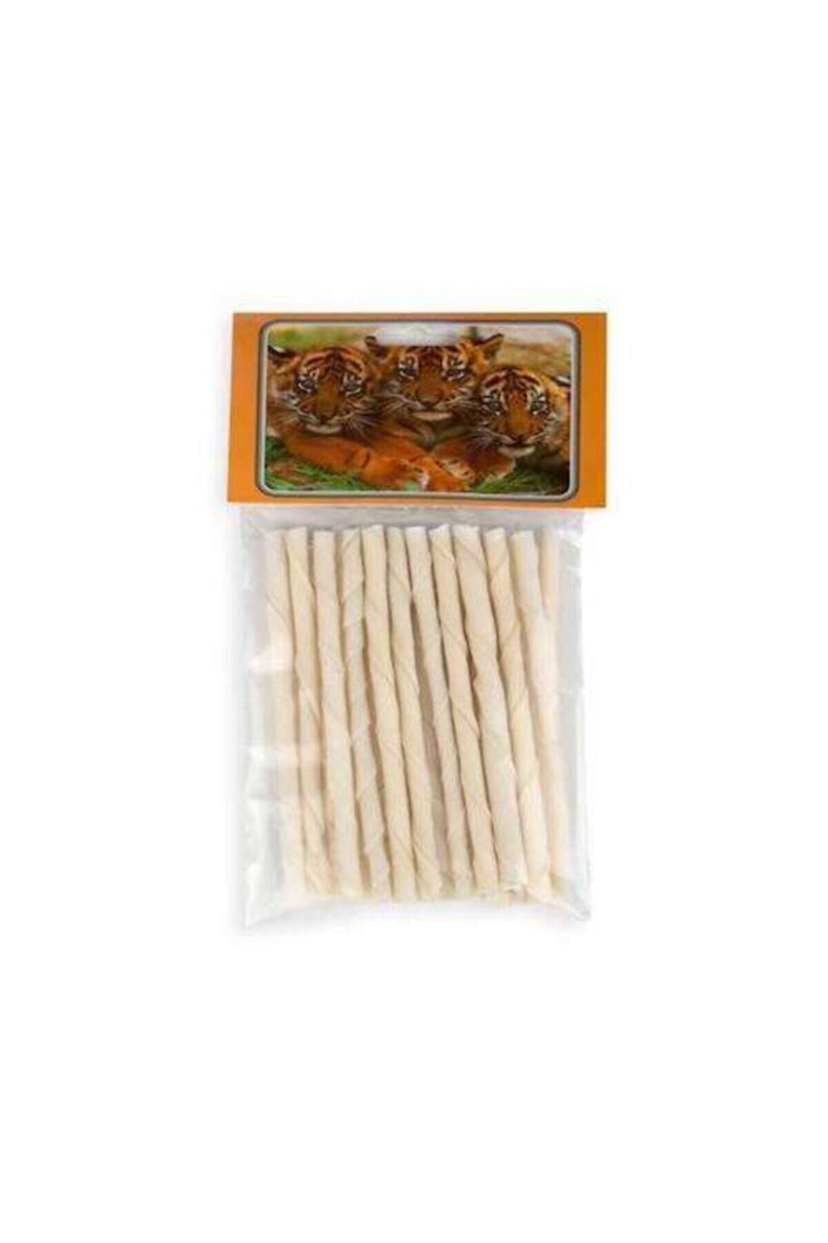 Lion Beyaz Burgu Twist Köpek Çiğneme Kemiği 5,6 Gr 20'li