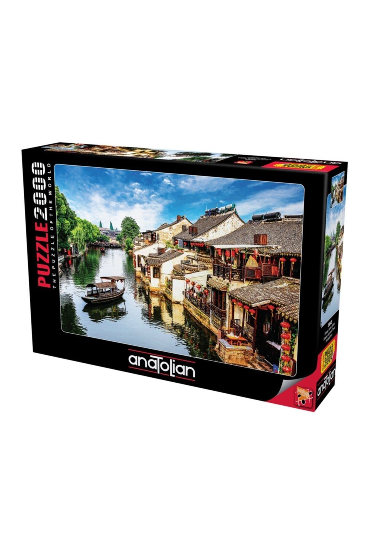 Anatolian Puzzle Xitang Antik Şehri / 2000 Parçalık Puzzle, Kod:3945