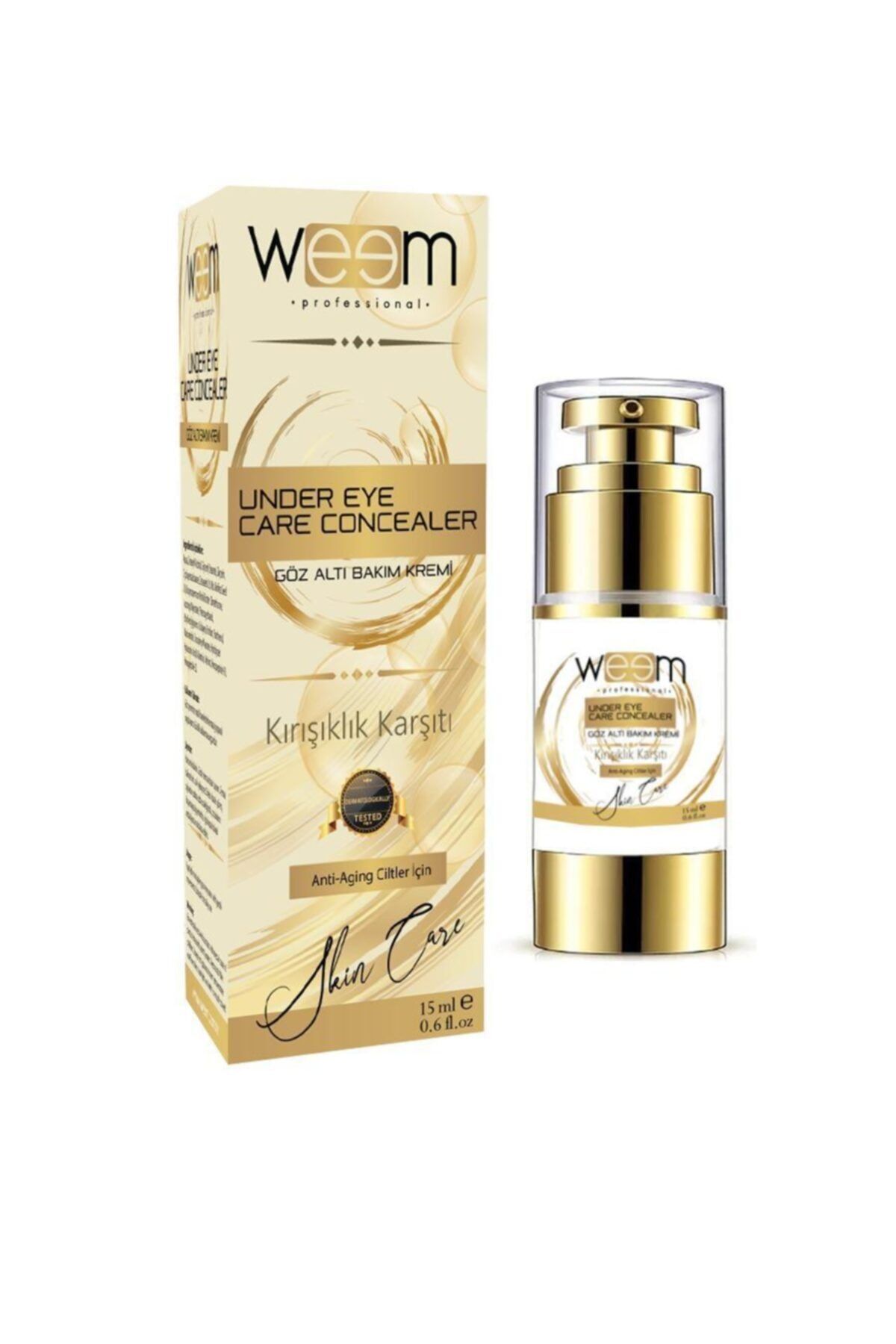 weem Under Eye Care Concealer (kırışıklık Karşıtı Göz Altı Bakım Kremi)