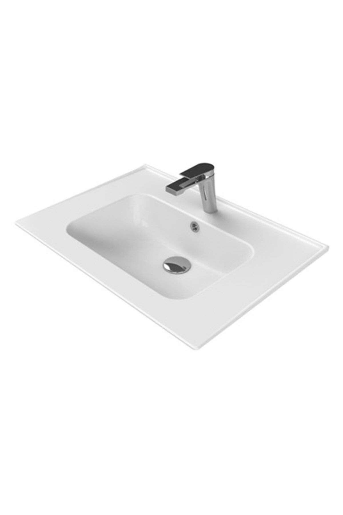 TURKUAZ Lavabo Blue Etejerlı 60*47 Cm