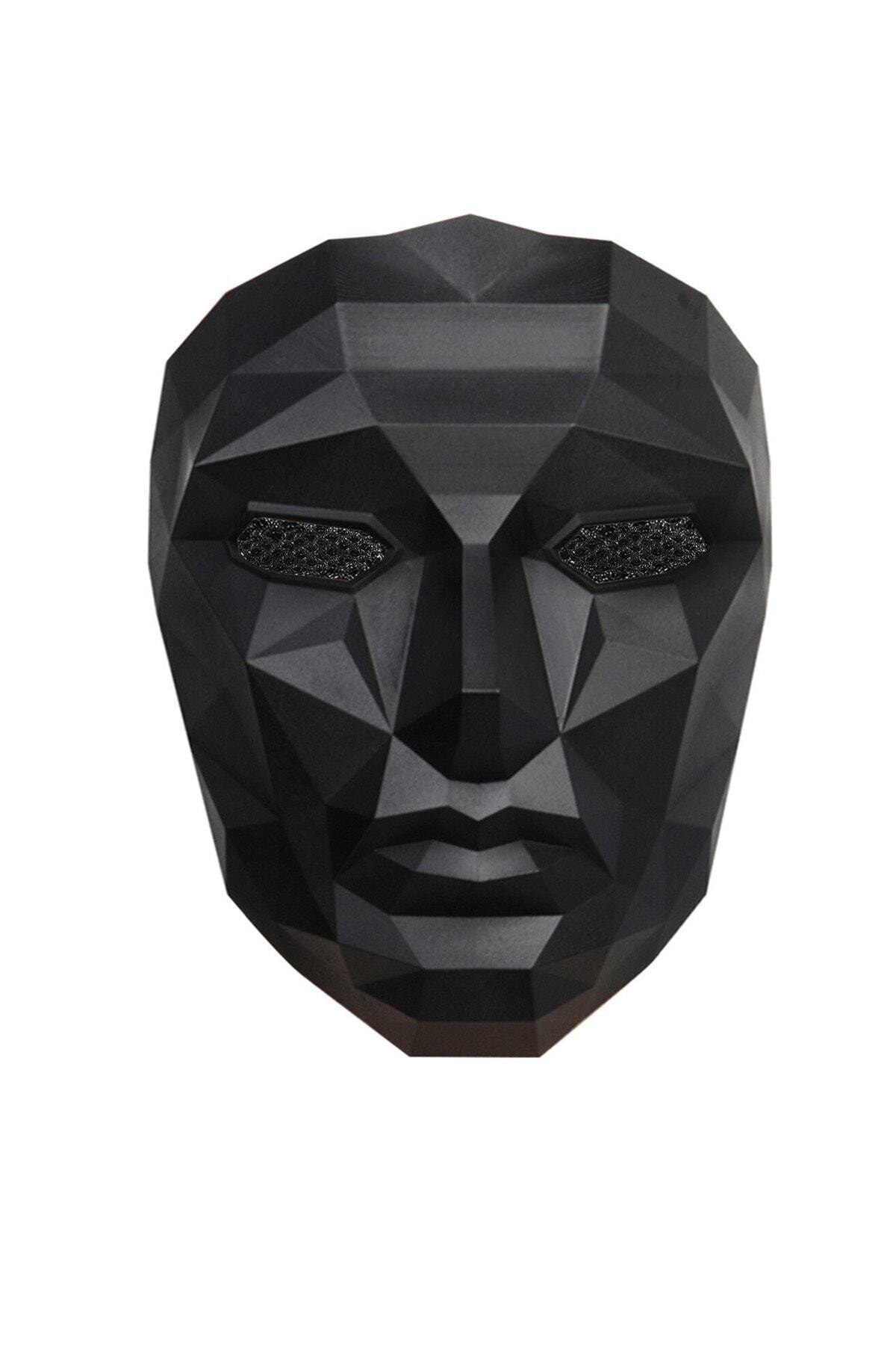 Microcase Squid Game Kalamar Oyunu Yüz Maskeleri Yönetici Lider Maskesi - Al2725