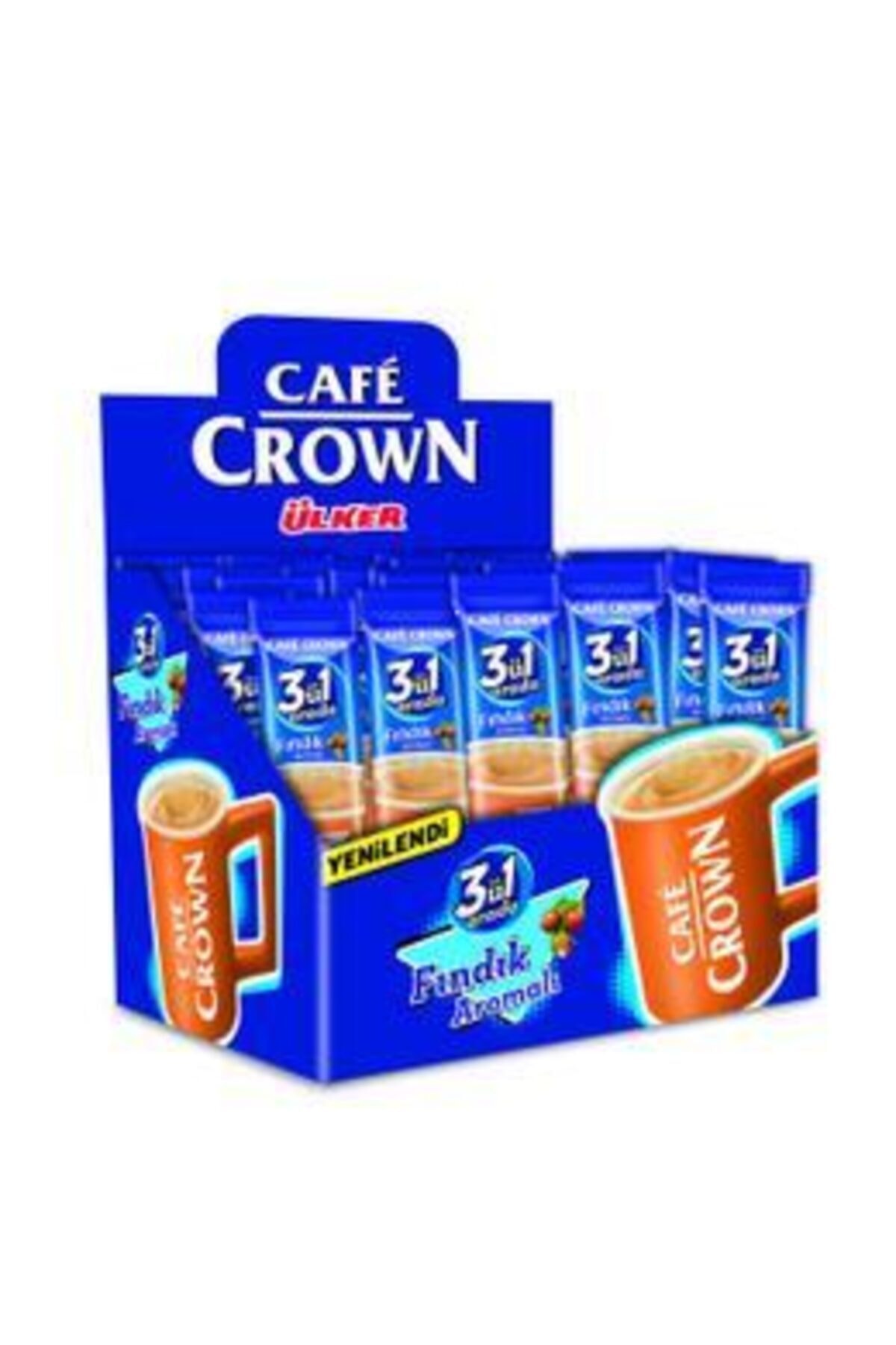 Cafe Crown 3'ü 1 Arada Fındık Aromalı 40'lı Kahve
