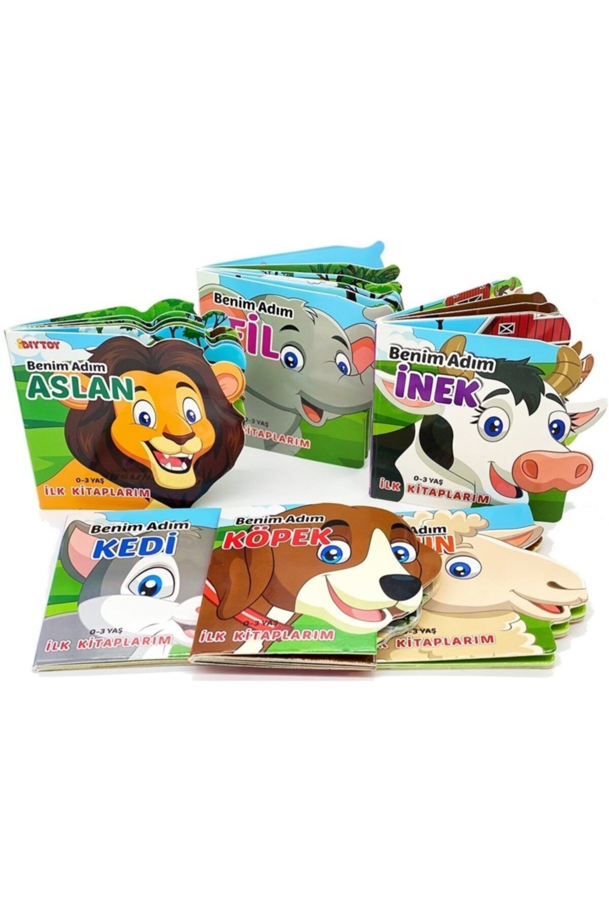DIYTOY Diy Toy Ben Kimim Hayvanlar 6'lı Set - Kolektif