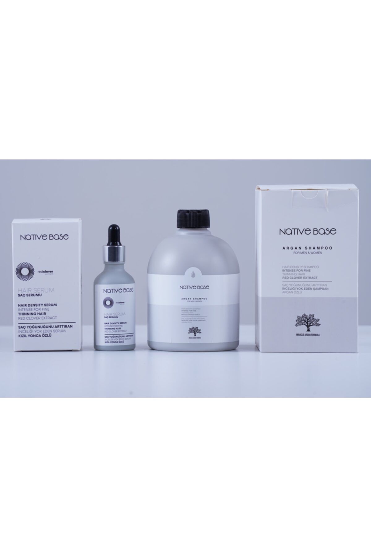 Native Base Nativebase Saç Yoğunlaştırıcı Şampuan+serum Ikili Set