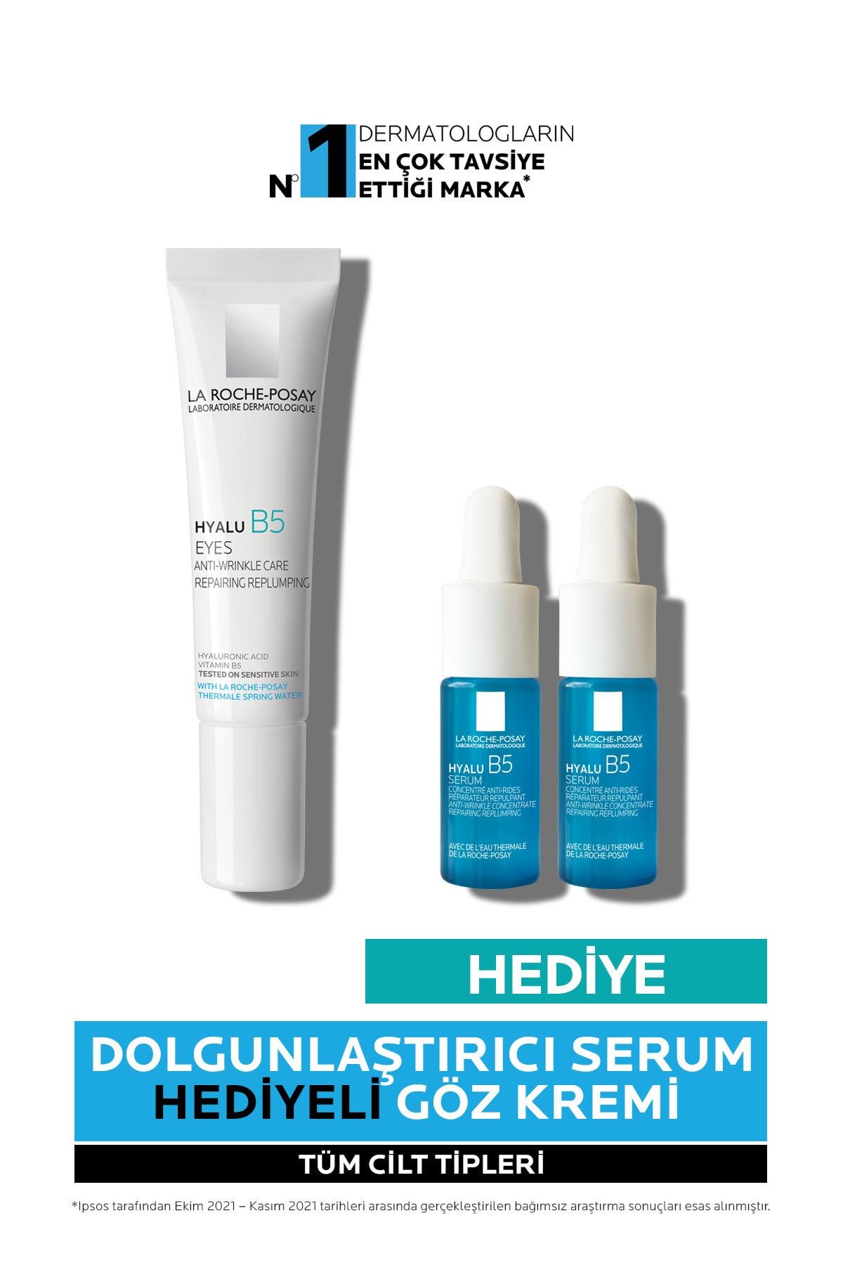 La Roche Posay Hassas Ciltler için Dolgunlaştırıcı Bakım Kiti