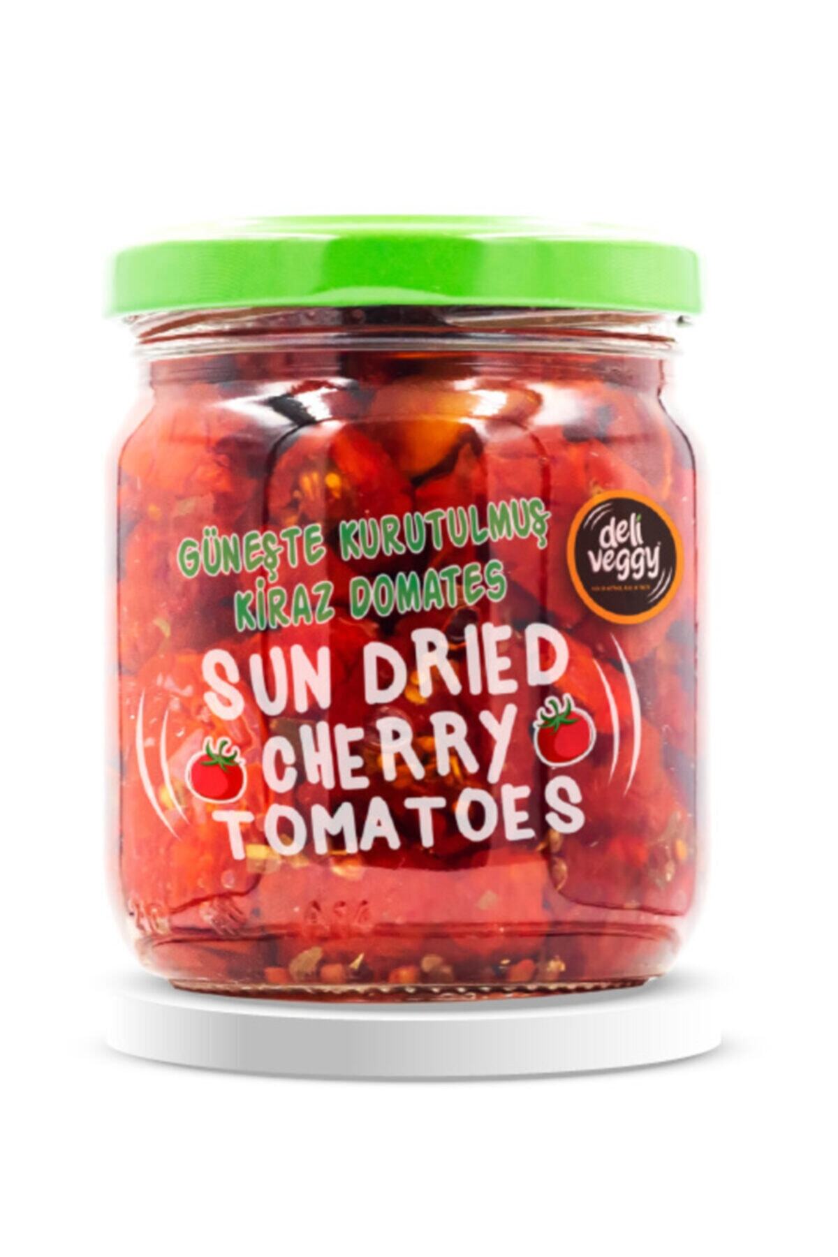 deliveggy Güneşte Kurutulmuş Marine Edilmiş Cherry Domates 210x6 Adet
