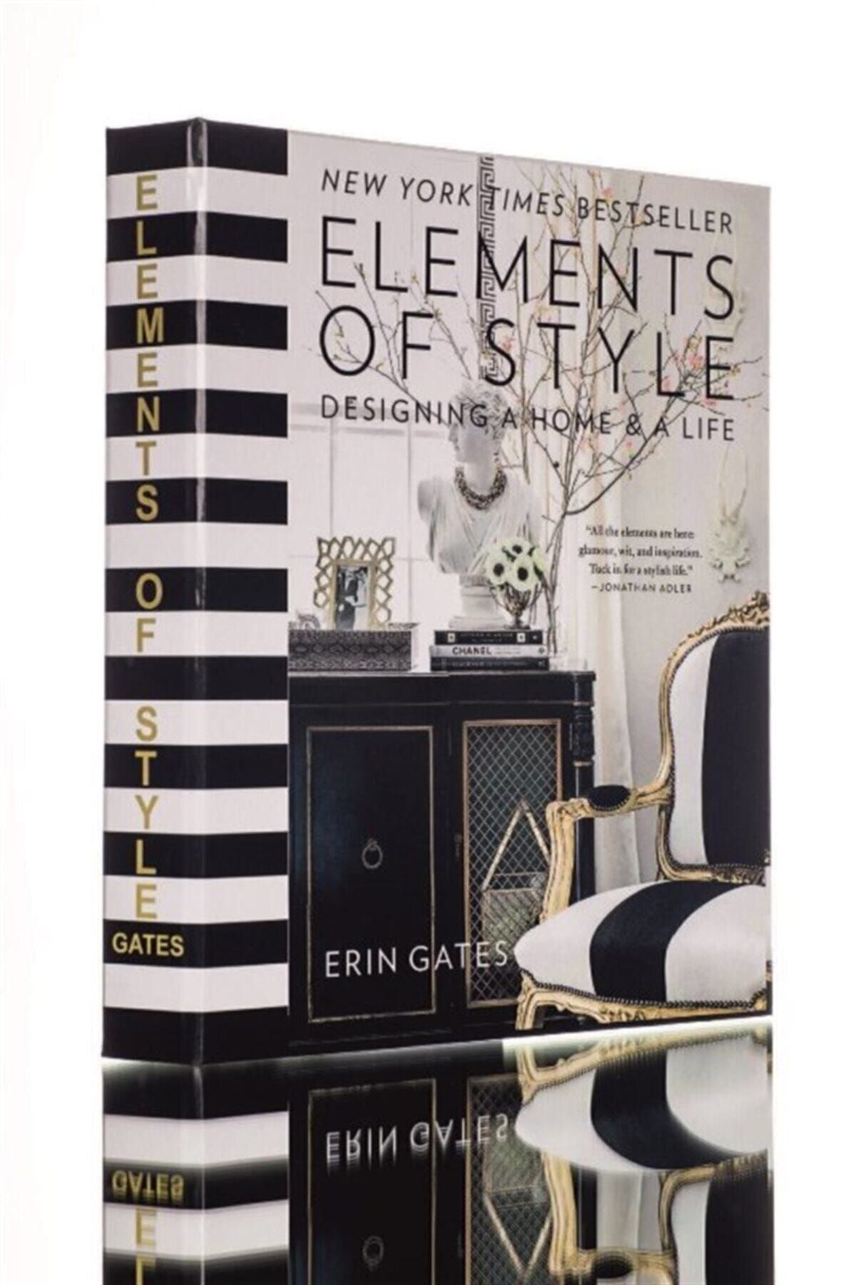 ARSİMA ACCESSORİES Elements Dekoratif Kitap Kutusu
