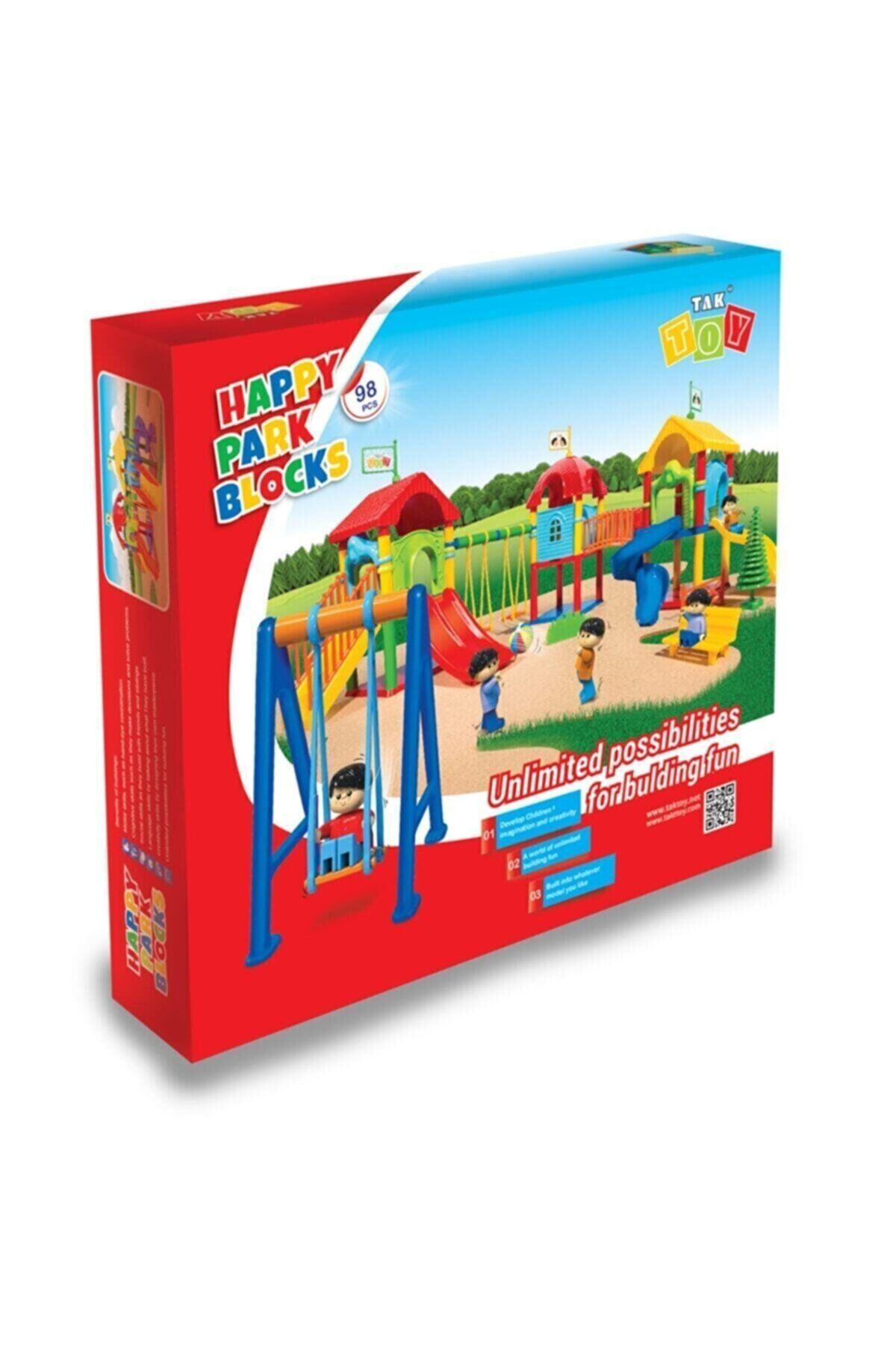 TAK OYUNCAK Tak Toy 98 Parça Mutlu Park Oyun Seti