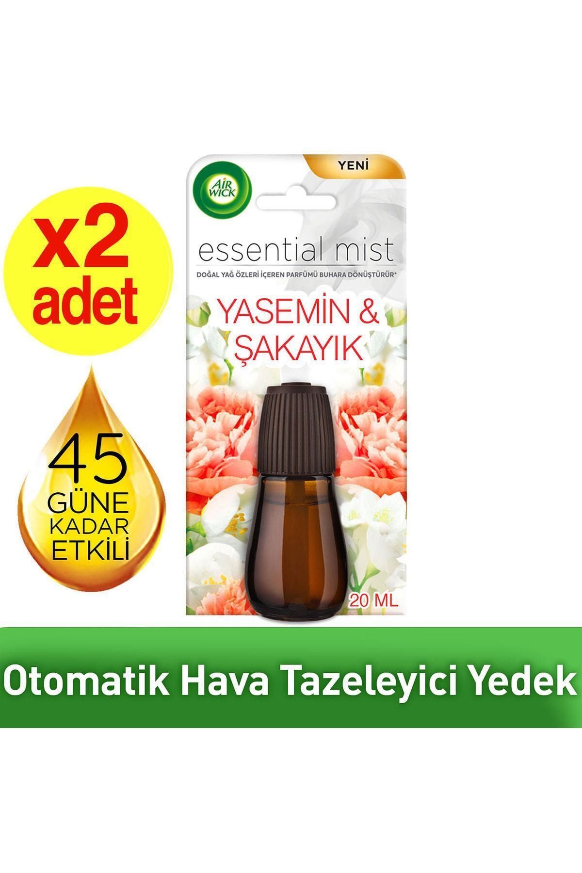 Air Wick Essential Mist Yedek Yasemin & Şakayık 2x20 ml