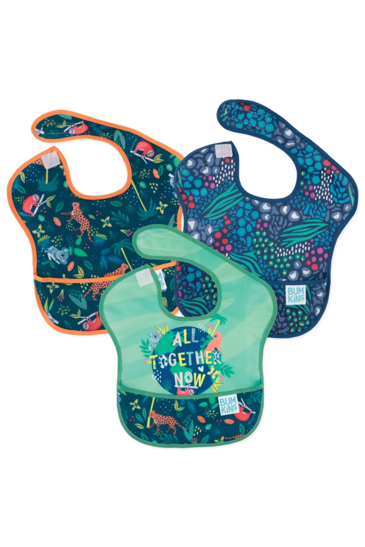 Bumkins Superbib Önlük 3'lü Paket - All Together Now