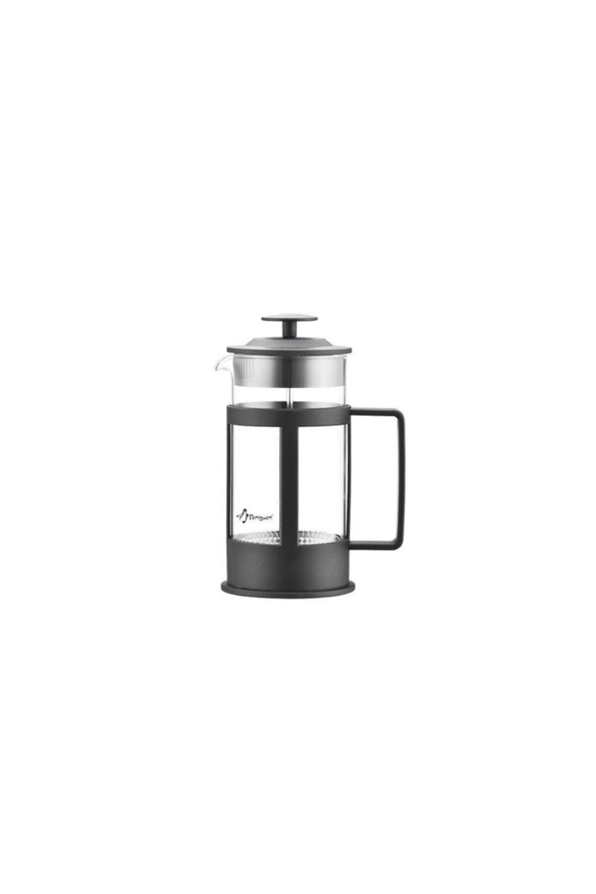 Penguen French Press Süzgeçli Kahve Ve Çay Kupası 600 Ml Png-2301