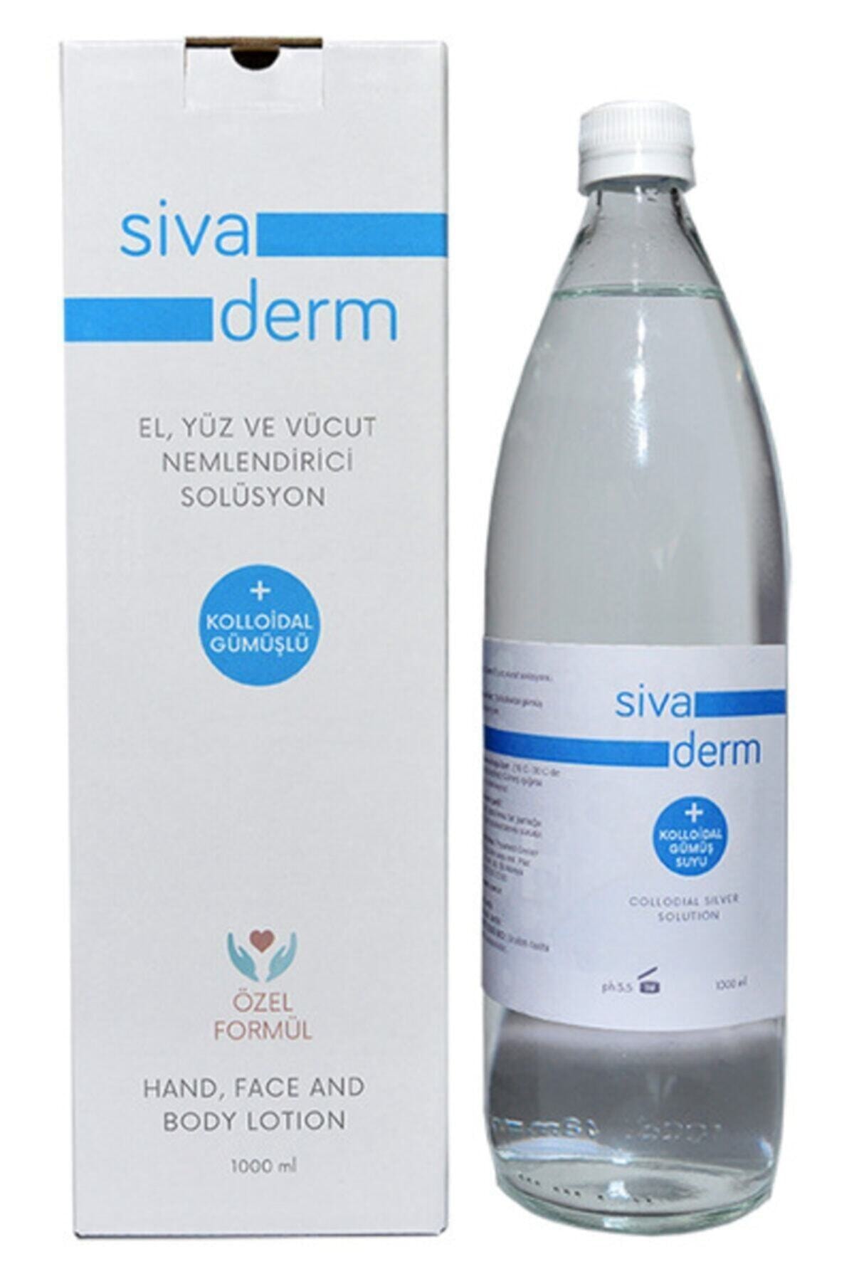 Siva Derm 1 Litrelik Kolloidal Gümüş Suyu